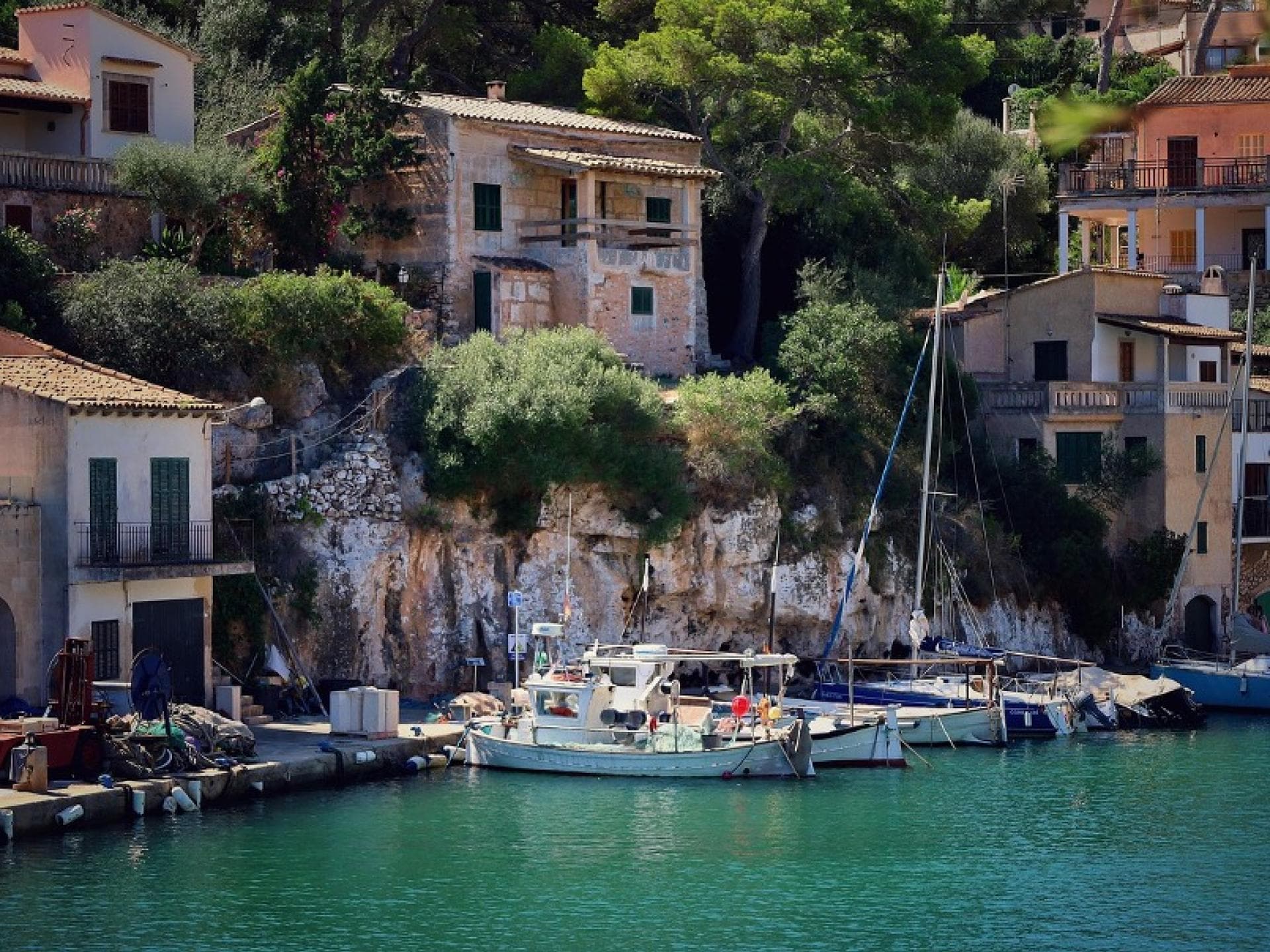 Eine schöne Bucht auf Mallorca