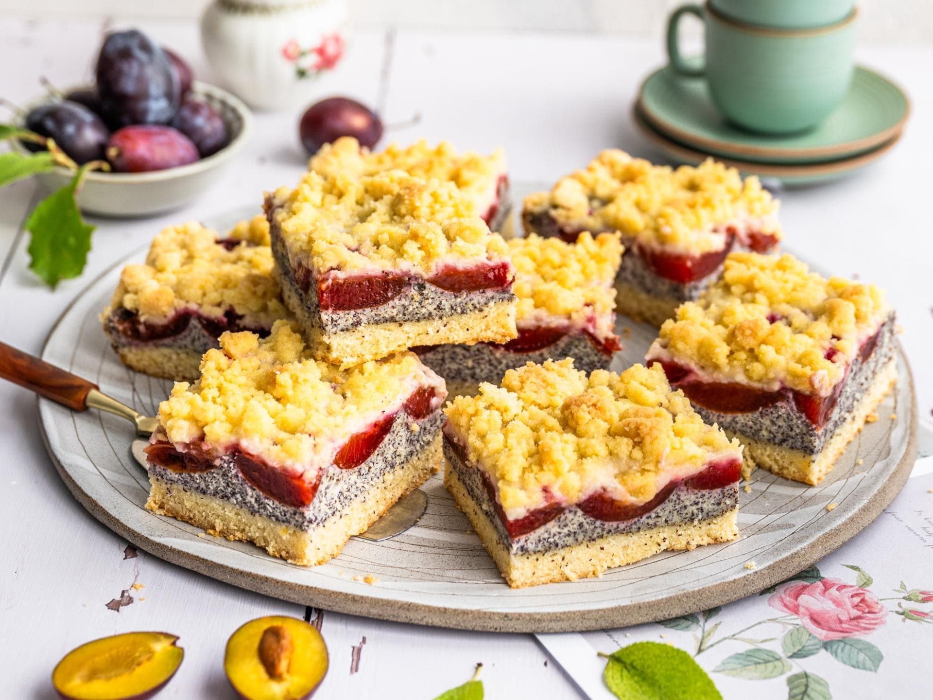 Zwetschgen-Mohnkuchen mit Quark Zwetschgen-Mohnkuchen mit Quark