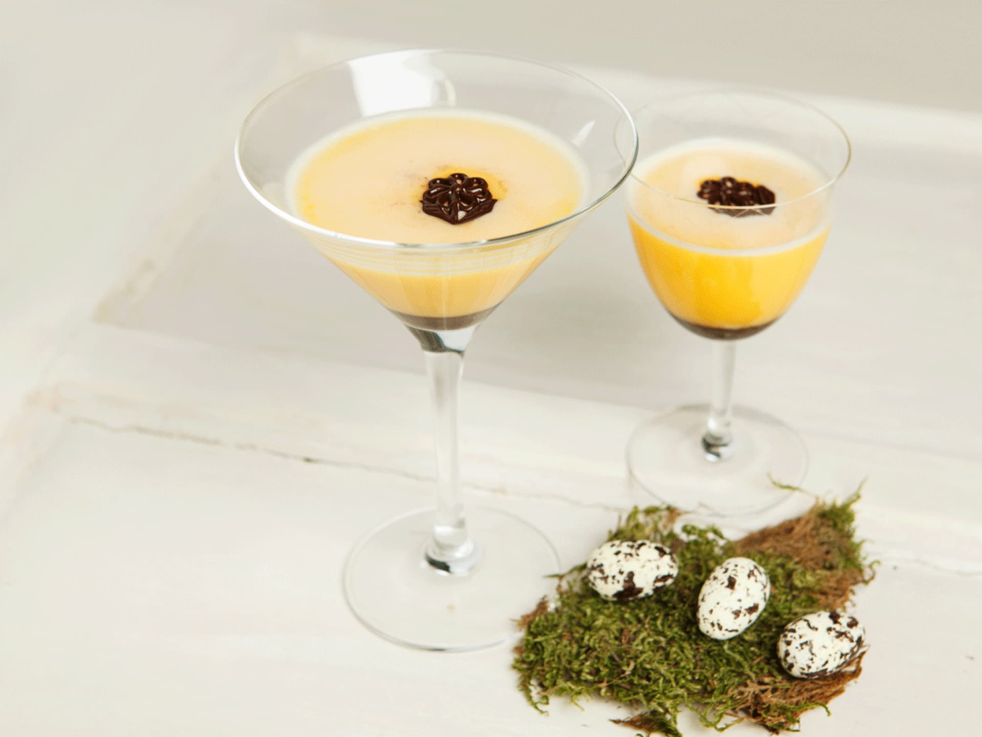 Eierlikör Cocktail zu Ostern