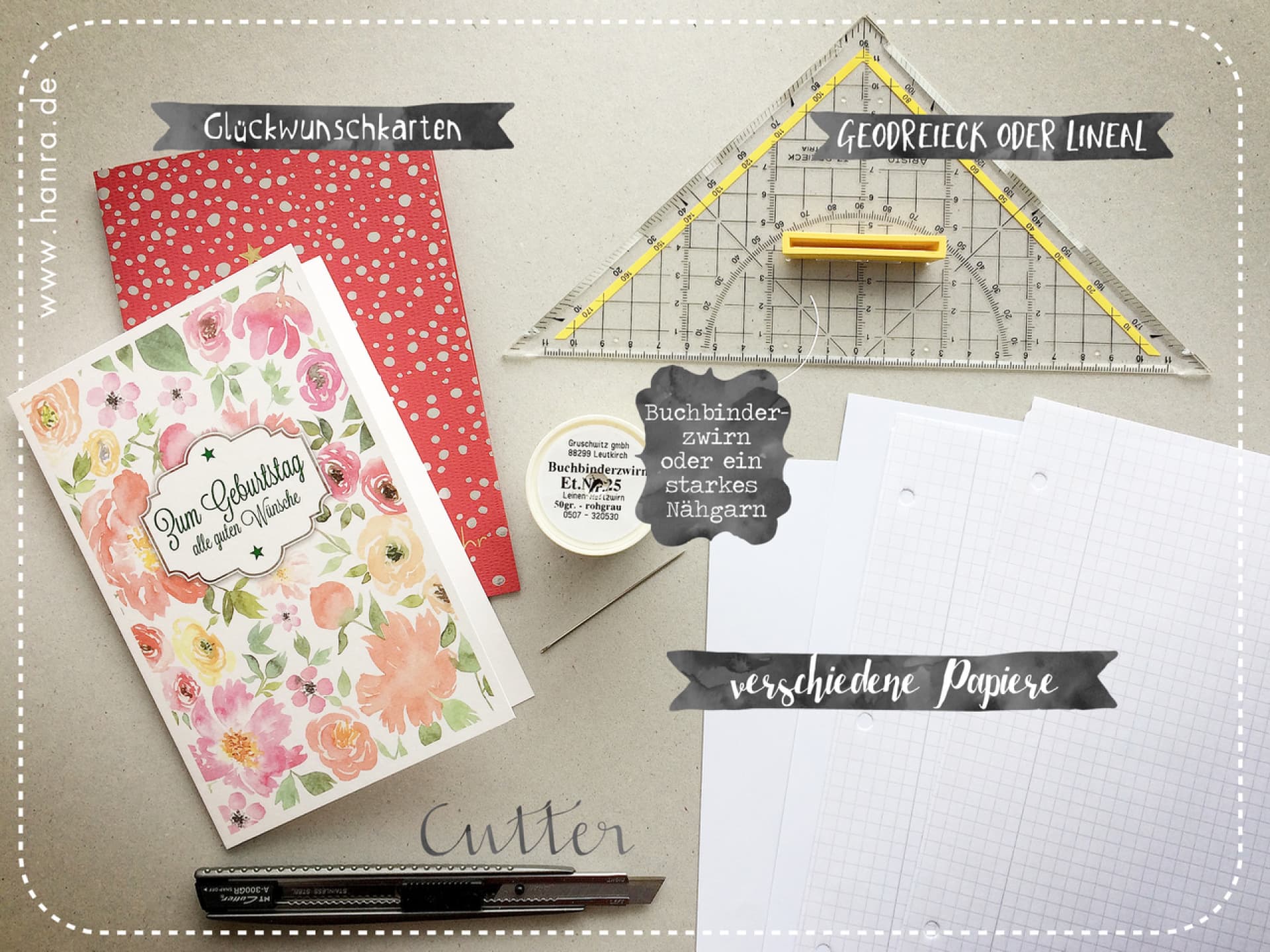 DIY Notizbuch selber machen DIY Notizbuch selbermachen