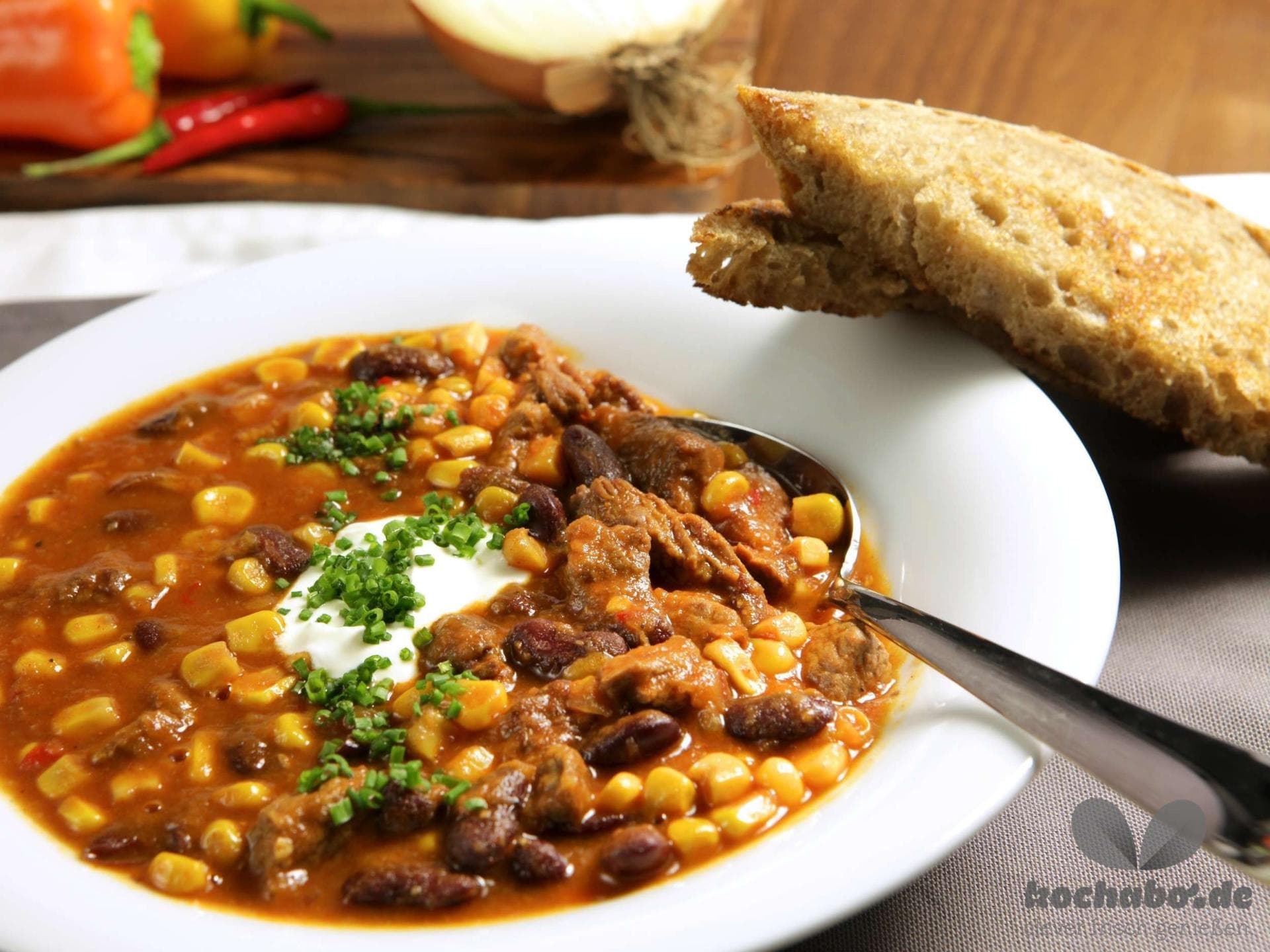 Chili con Carne mit Rindfleisch Chili con Carne mit Rindfleisch - Das Rezept finden Sie bei uns
