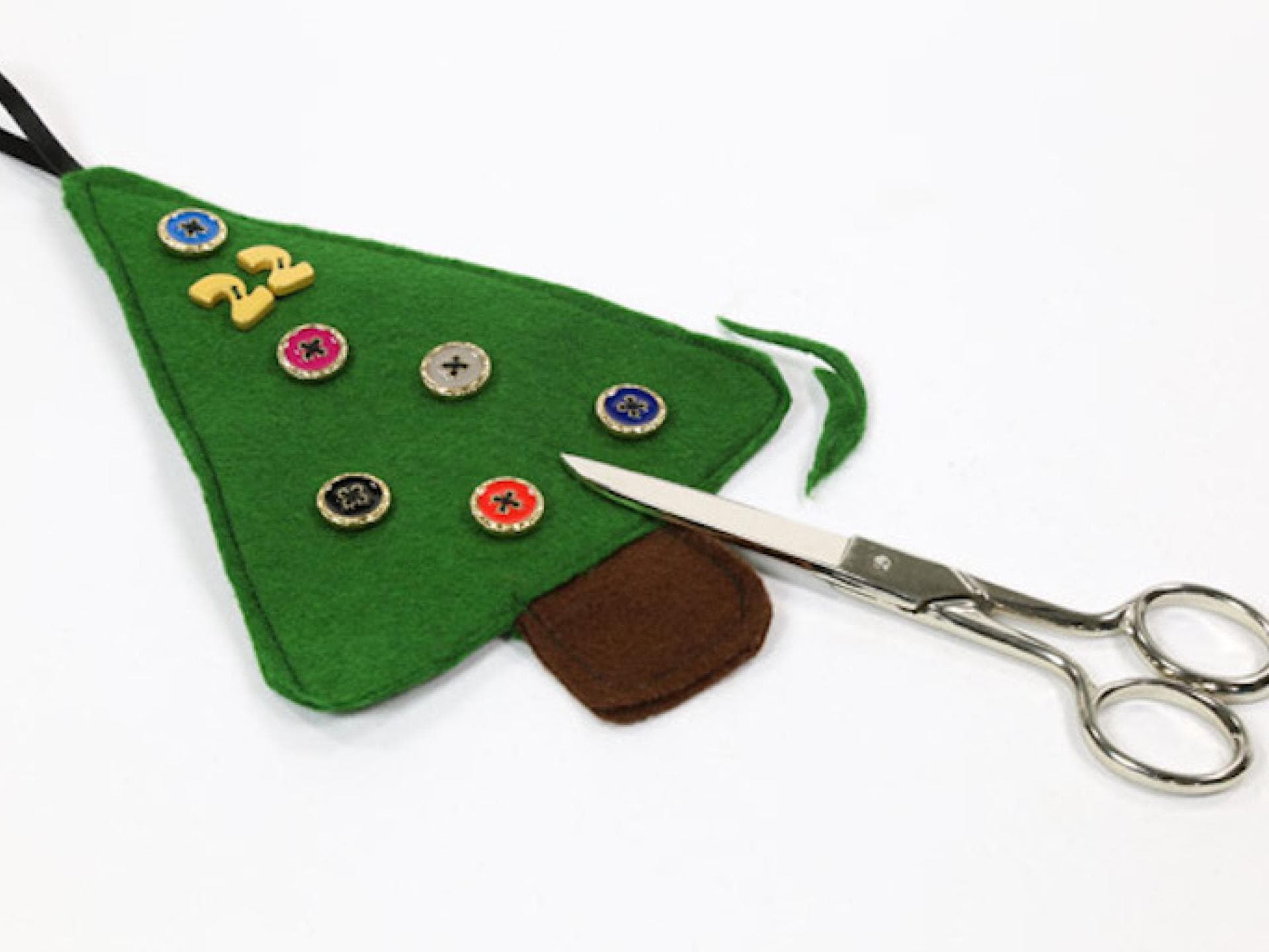 Anleitung Filztannenbaum Adventskalender