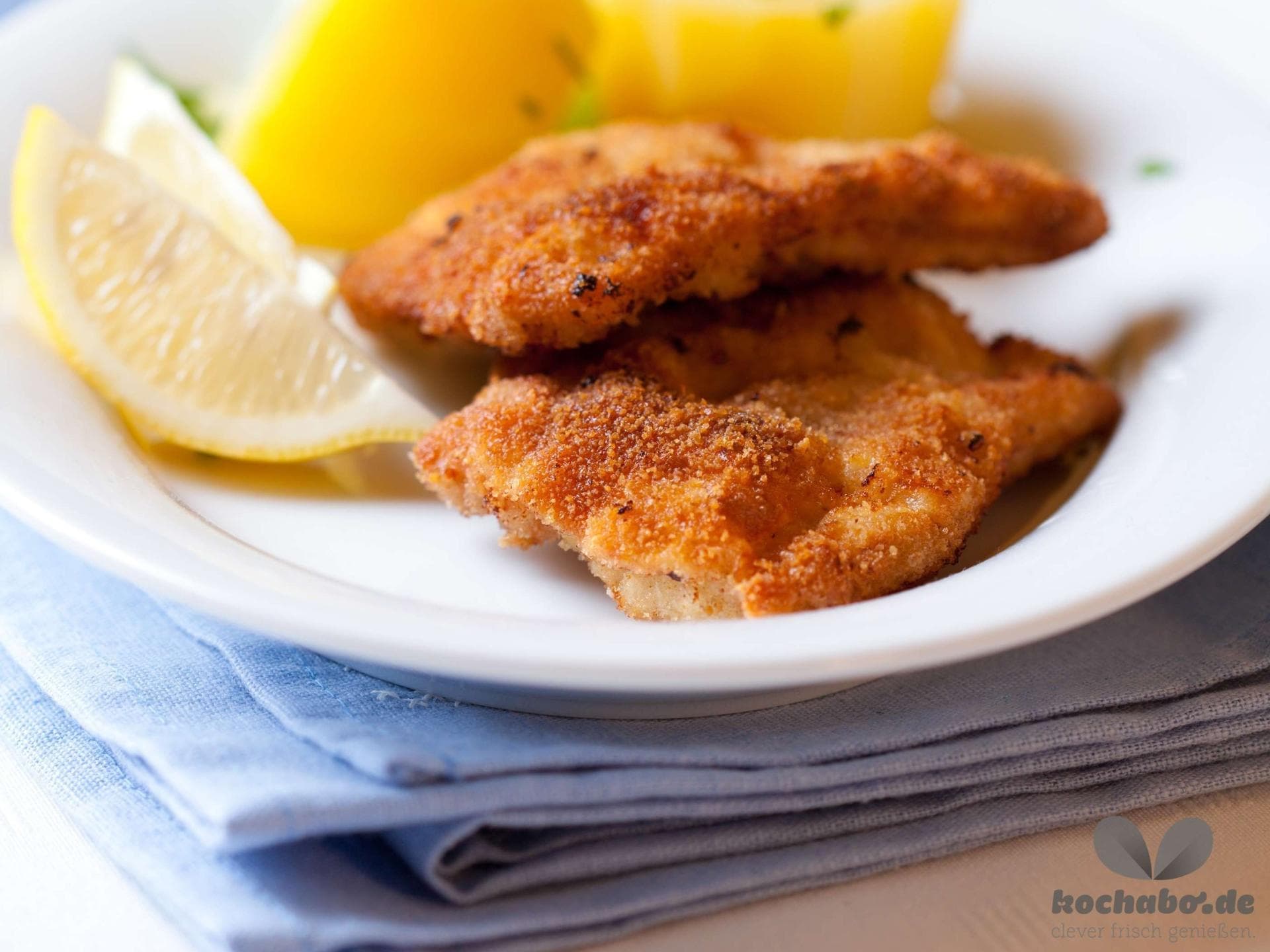 Wienerschnitzel mit Petersilienkartoffeln Wienerschnitzel
