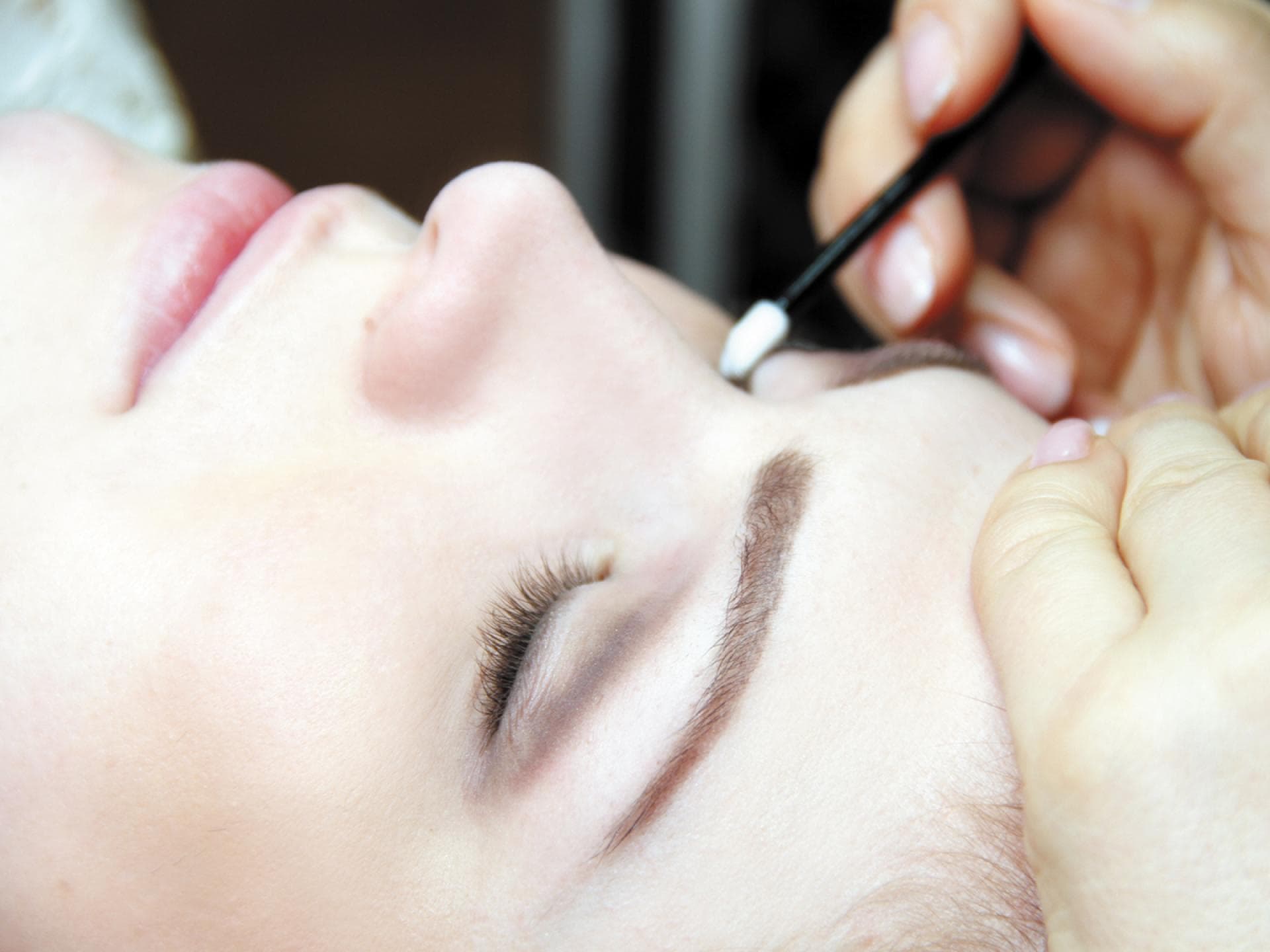 Wimpernkranz reinigen Wimpernkranz reinigen
