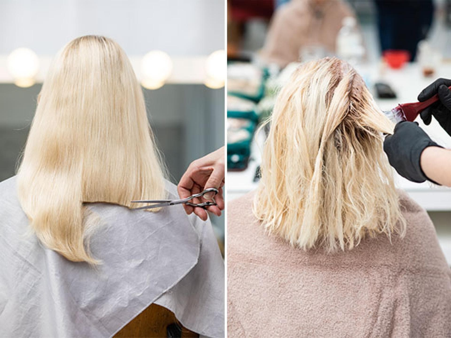 Helga bekommt einen neuen Haarschnitt