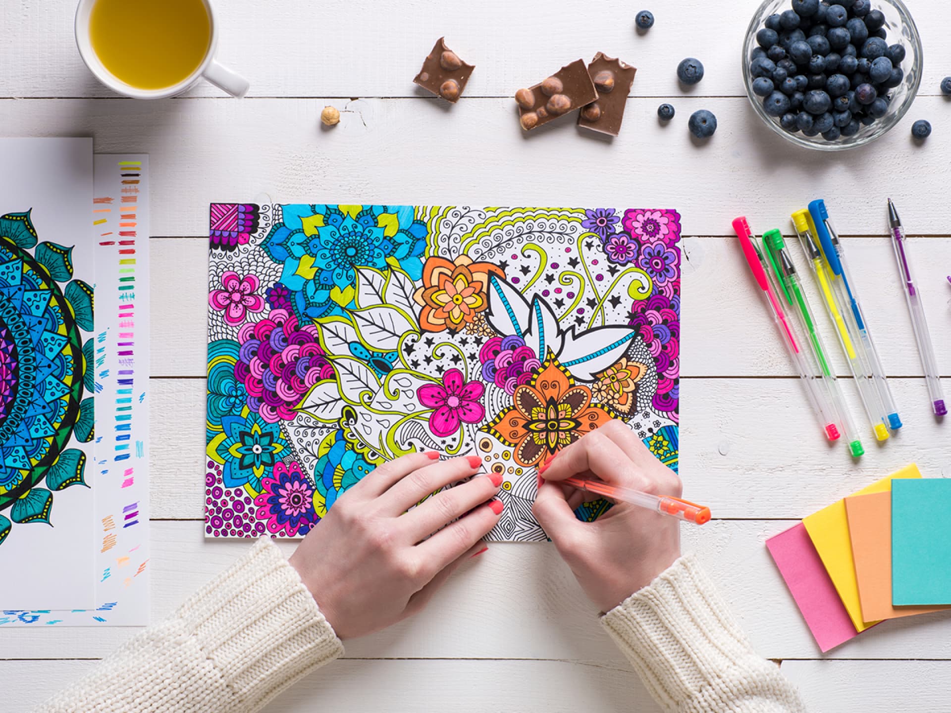 Adult Coloring Blocks