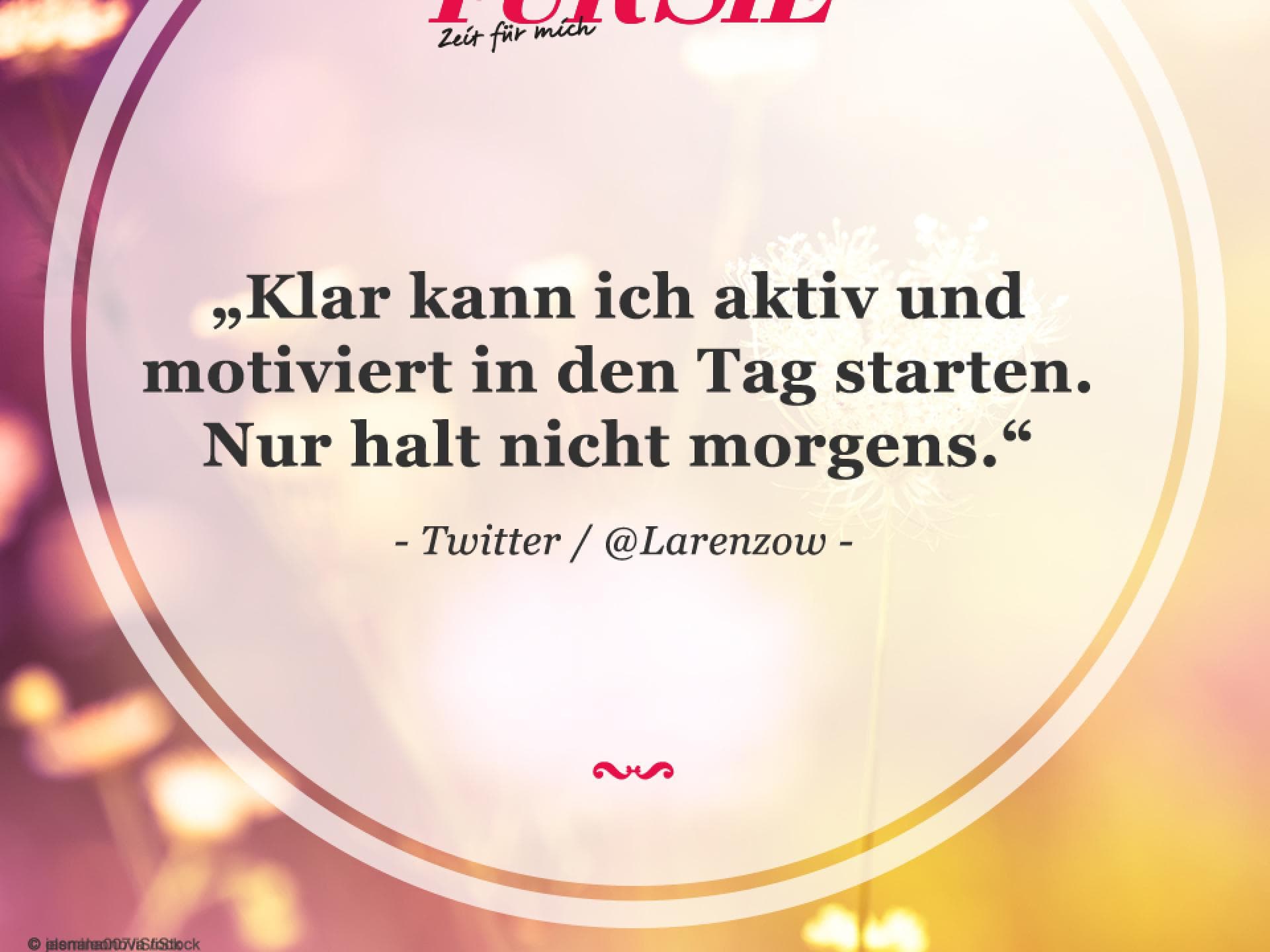 Spruch des Tages