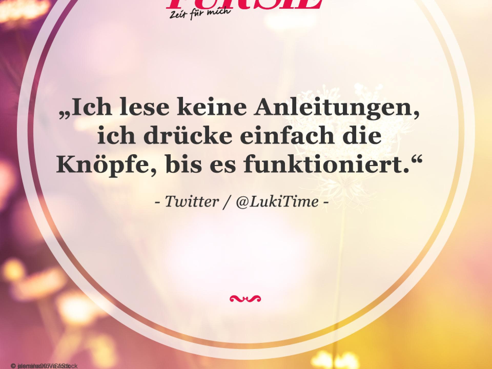 Spruch des Tages