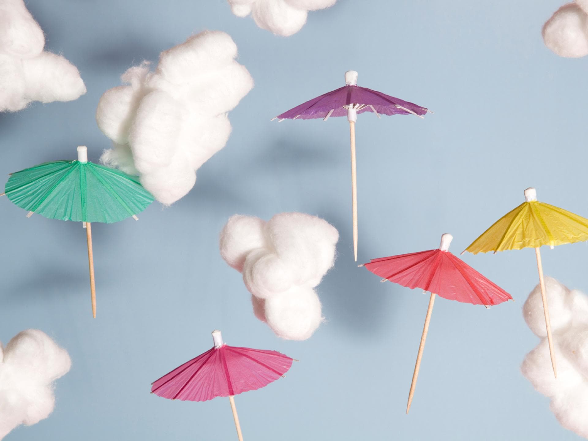 Regenschirme aus Papier Regenschirme aus Papier