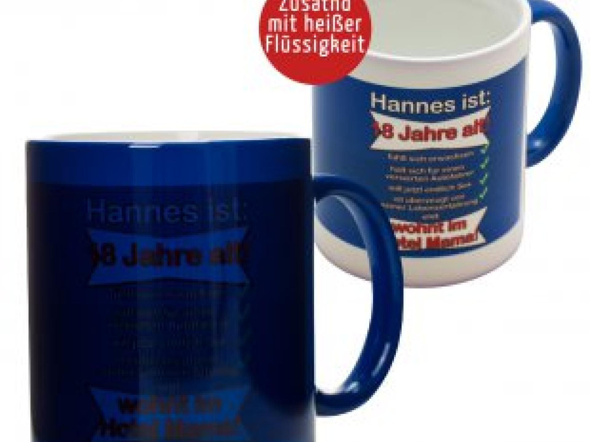 Becher zum 18. Geburtstag