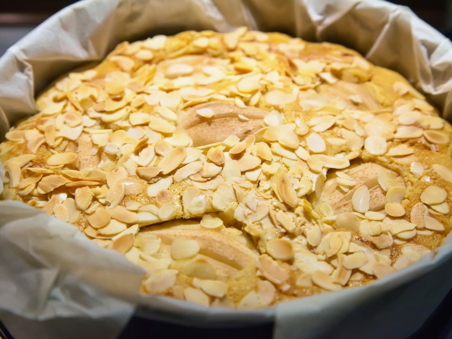 Birnen-Mandel-Tarte Birnen-Mandel-Tarte