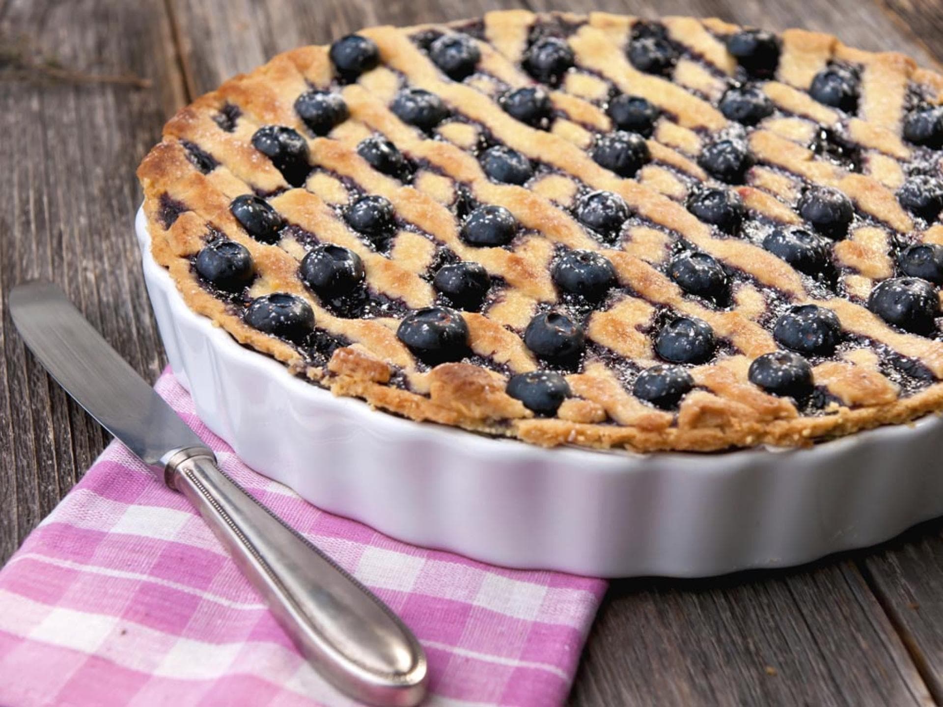 Frischer Blaubeerkuchen - Das Rezept ist ganz einfach!