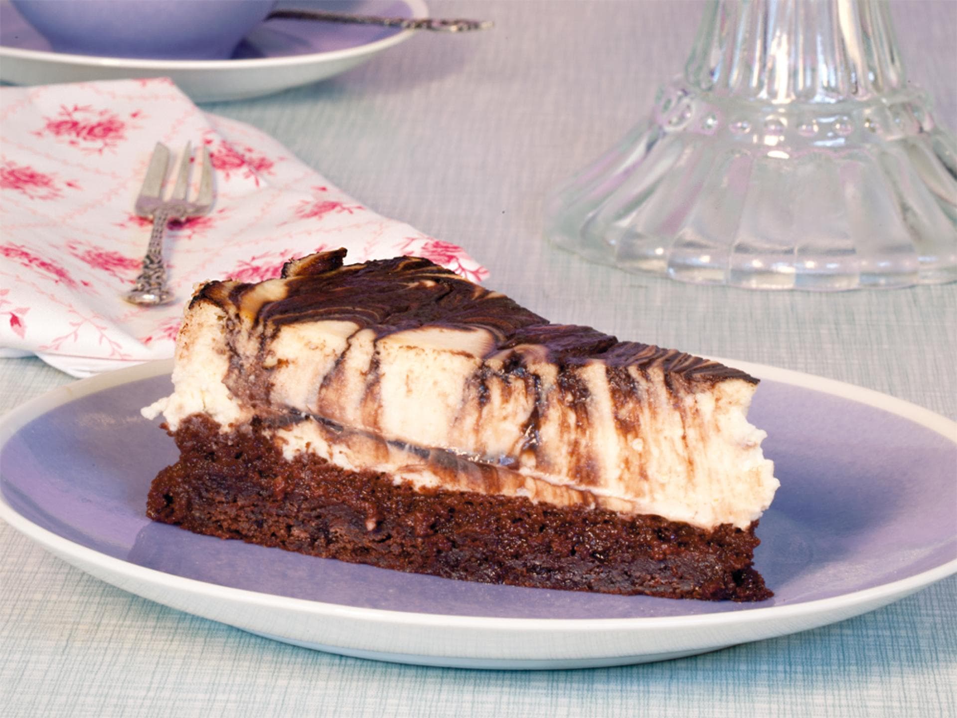 Brownie Marble Cheesecake