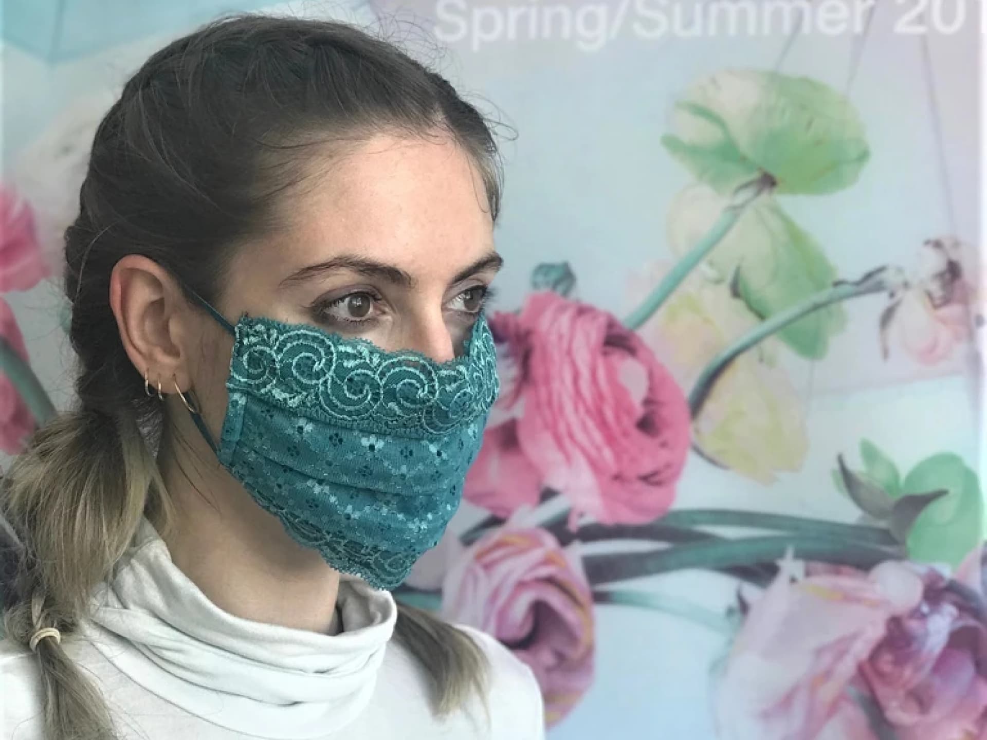 Modische Stoffmasken Chanty Modische Stoffmasken Chanty