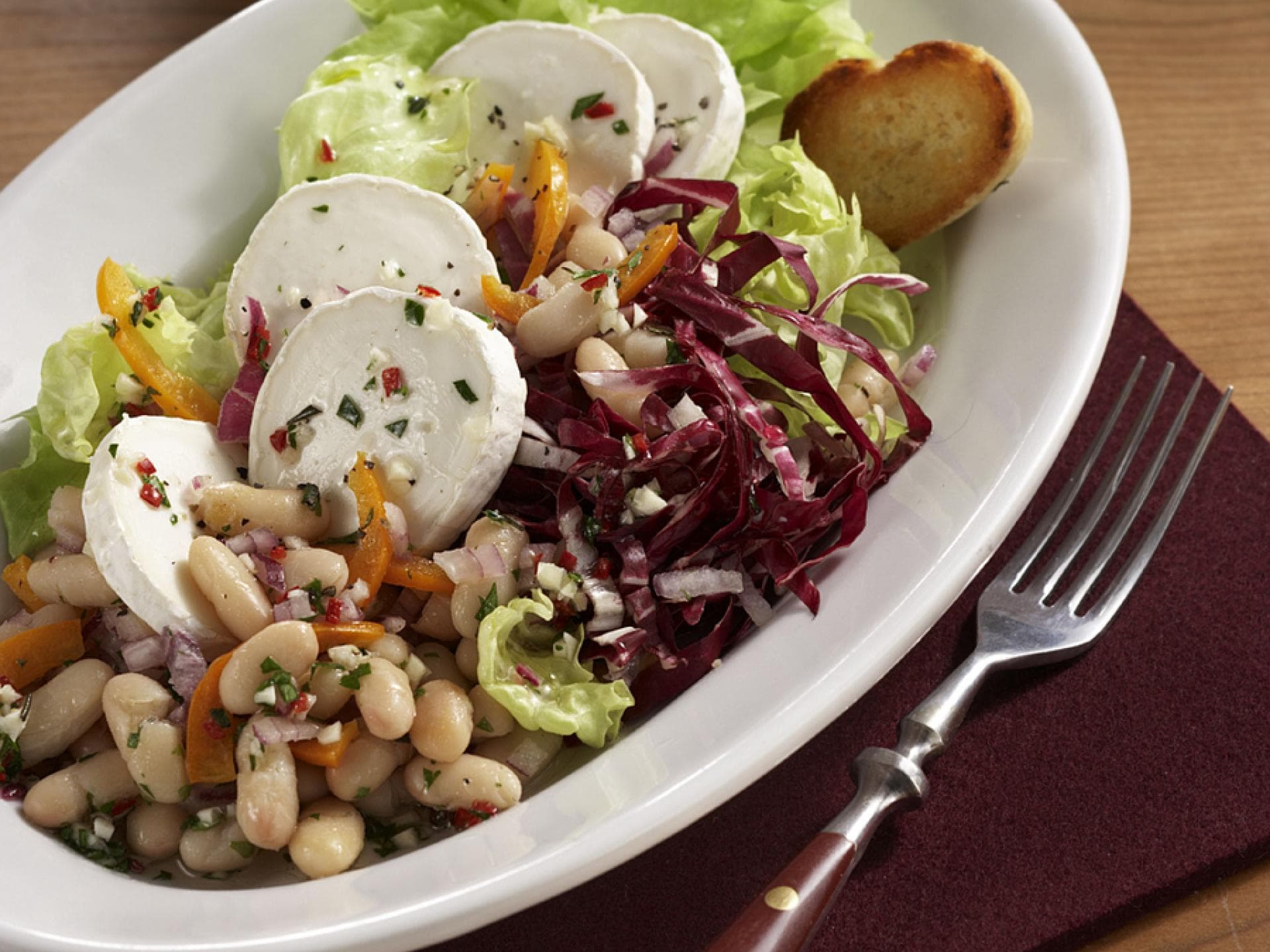 Ziegenkäse Salat