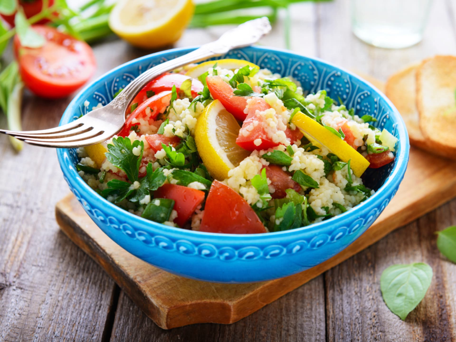 Couscoussalat Salat aus Couscous und Gemüse