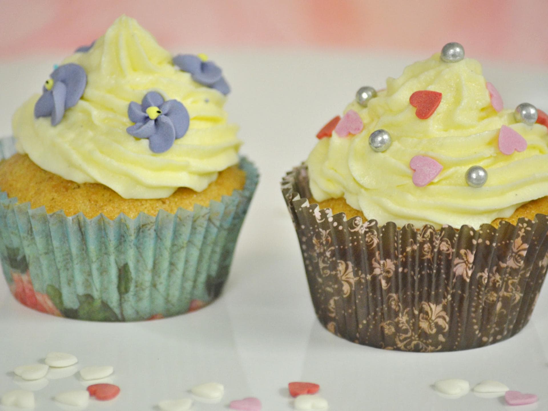 Hochzeit-Cupcake