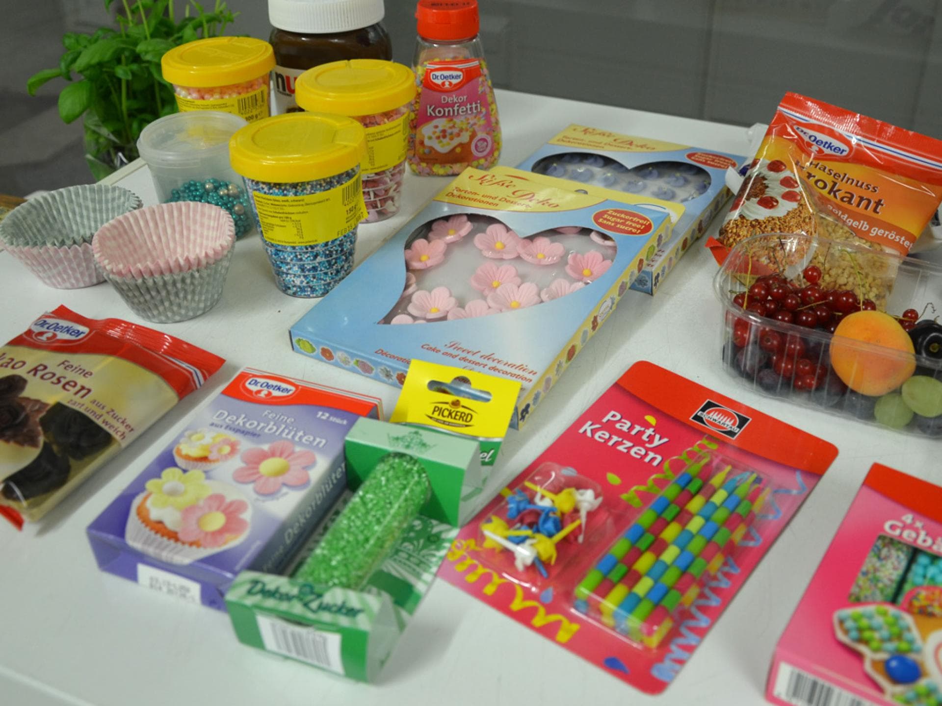 Cupcake Zutaten
