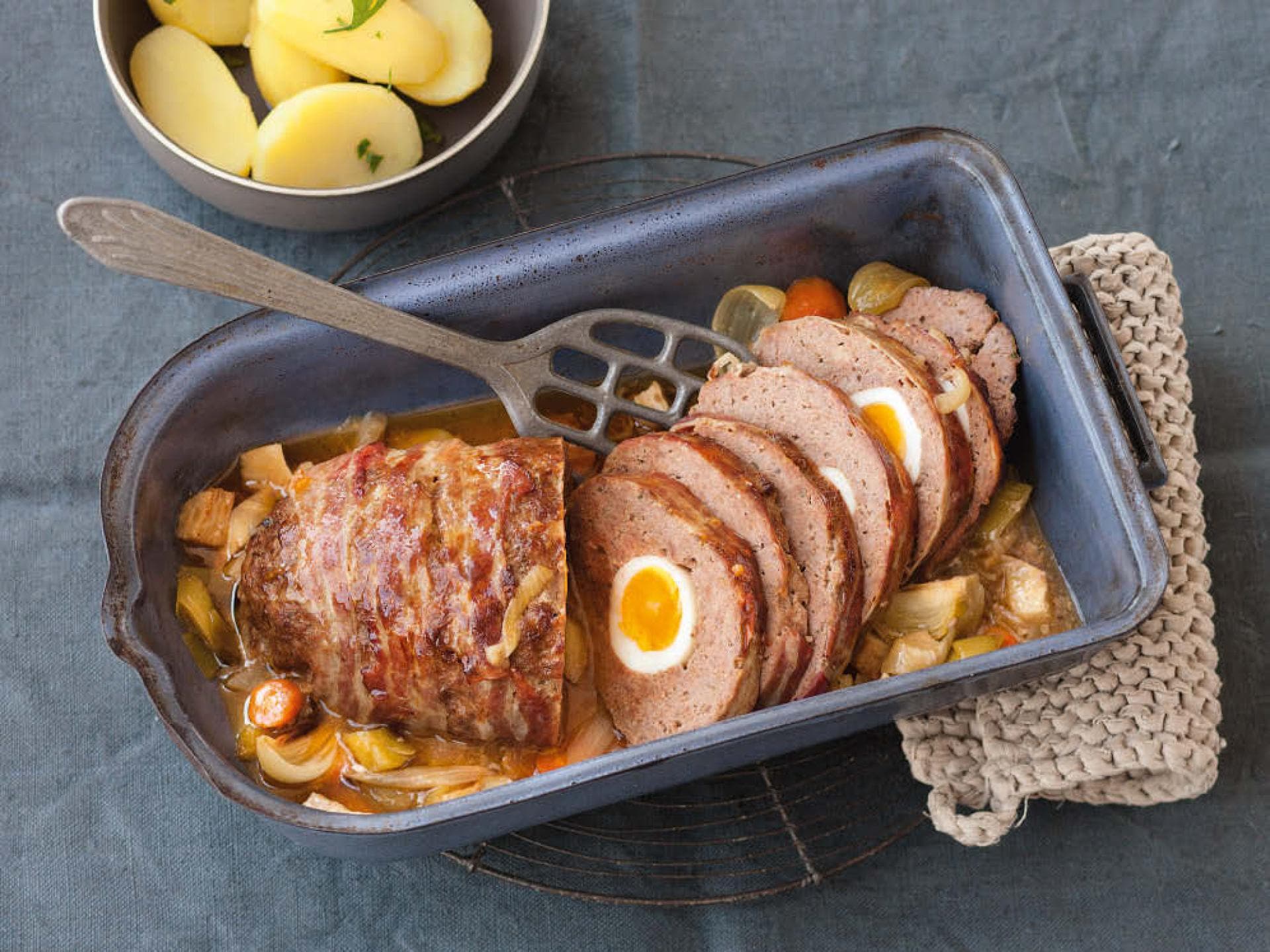 Hackauflauf Falscher Hase - Das Rezept finden Sie hier bei uns