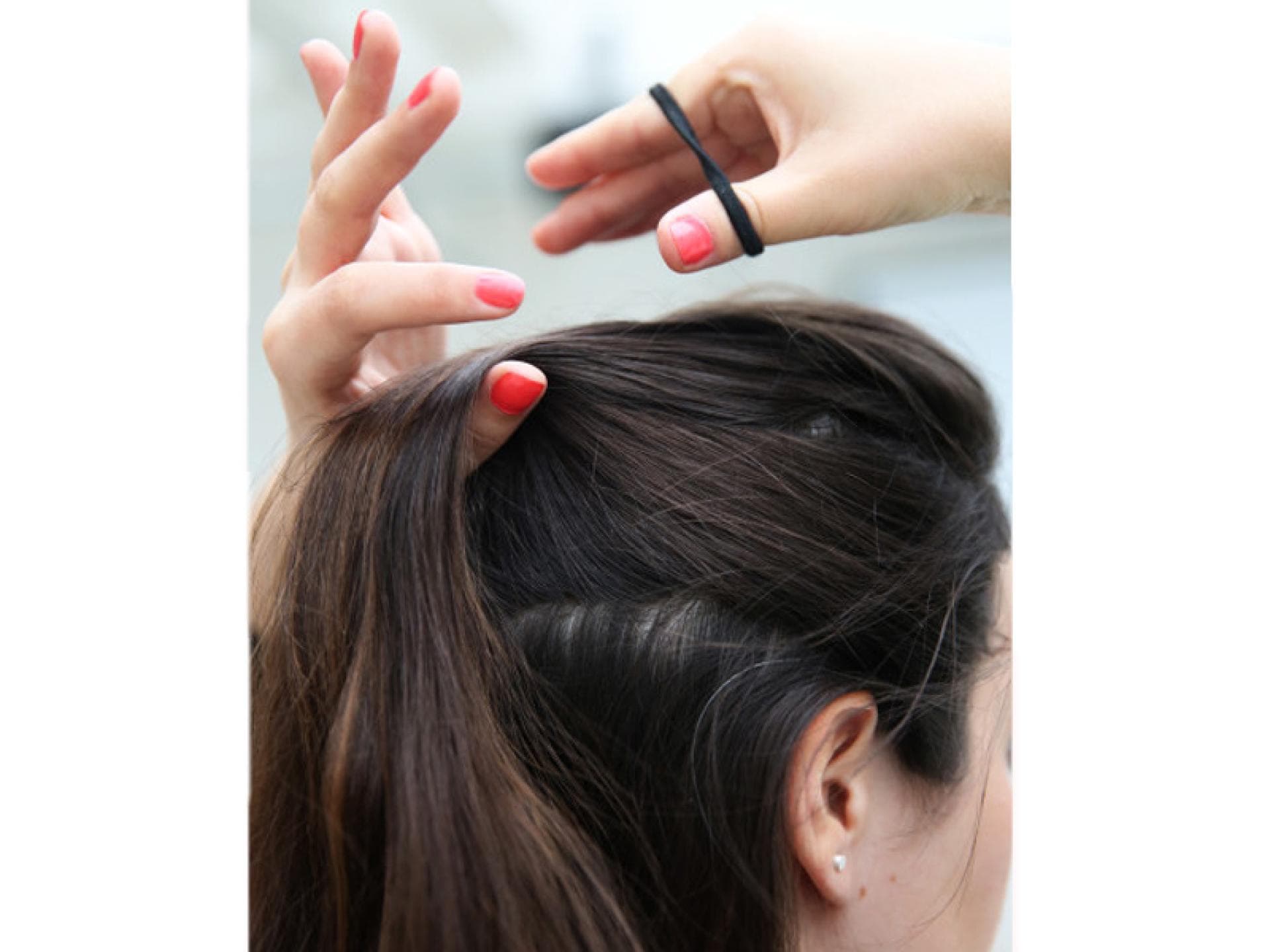 Frisuren-Anleitung für den falschen Iro Step 3