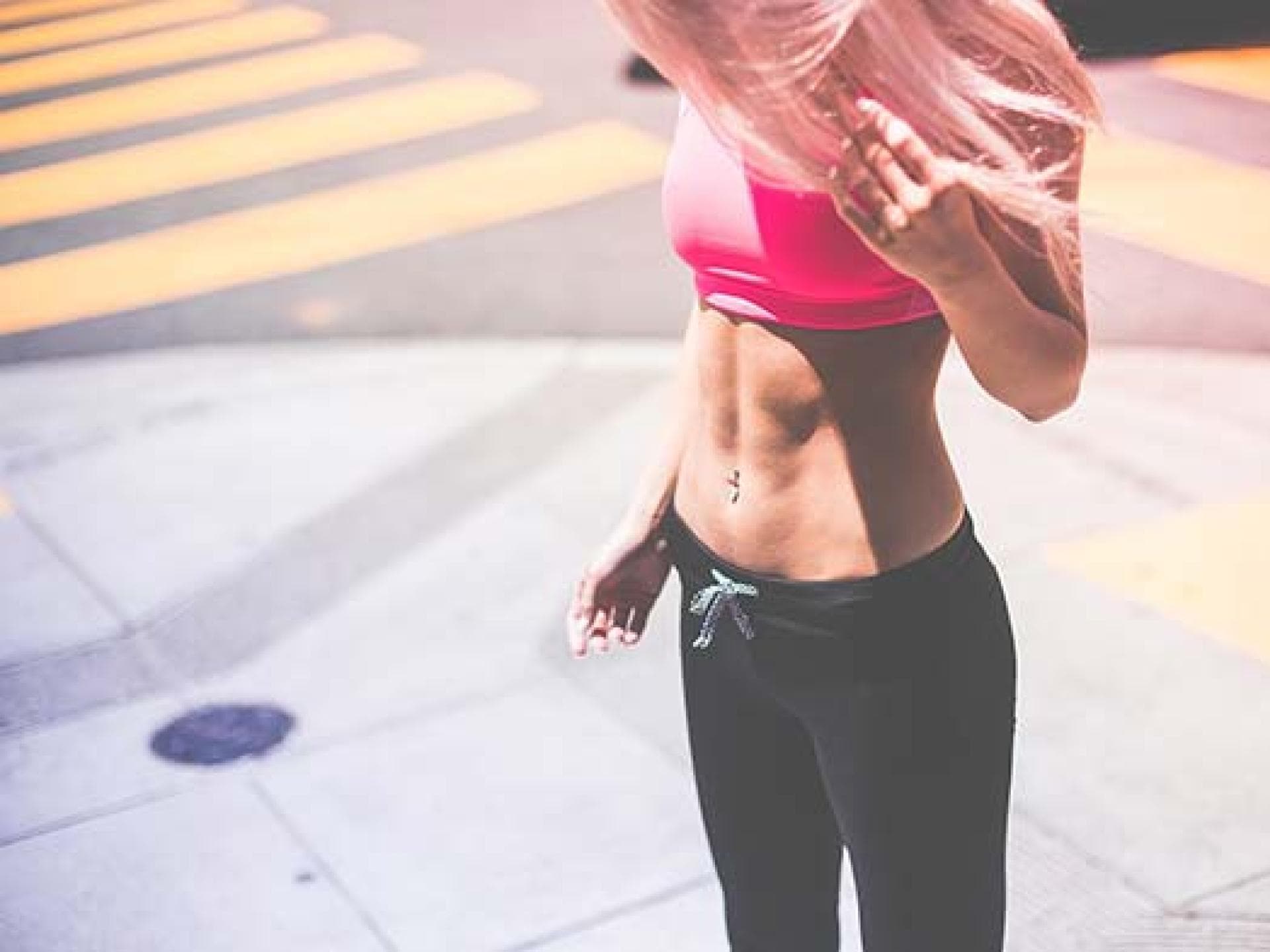 Flacher Bauch Frau Flacher Bauch Frau