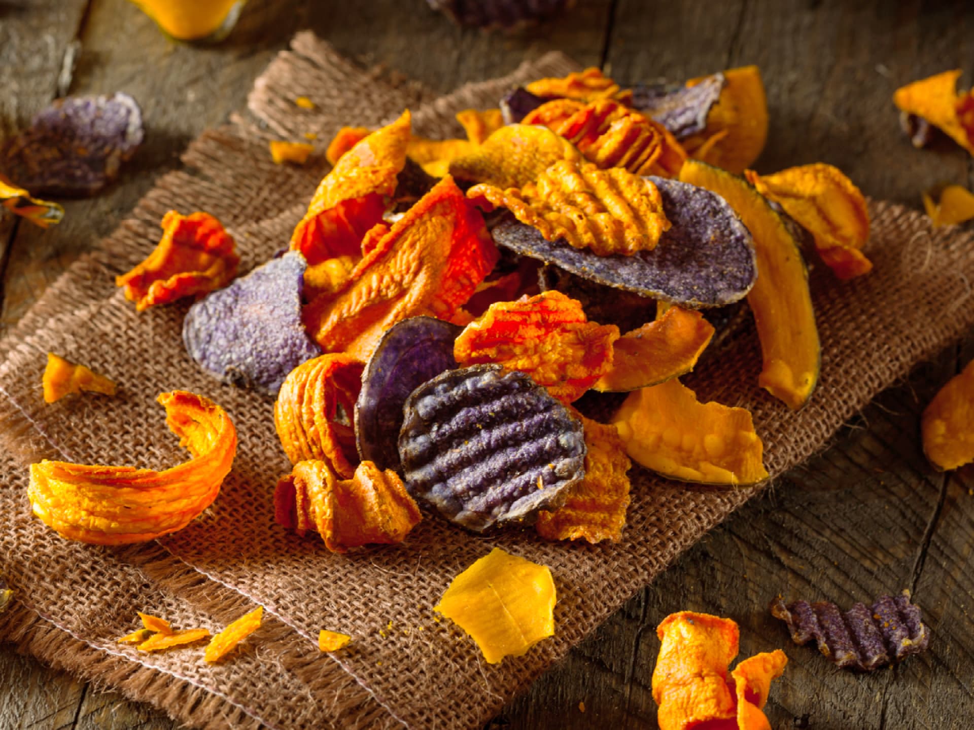 Gesunde Snack-Alternative: Gemüsechips Gemüsechips