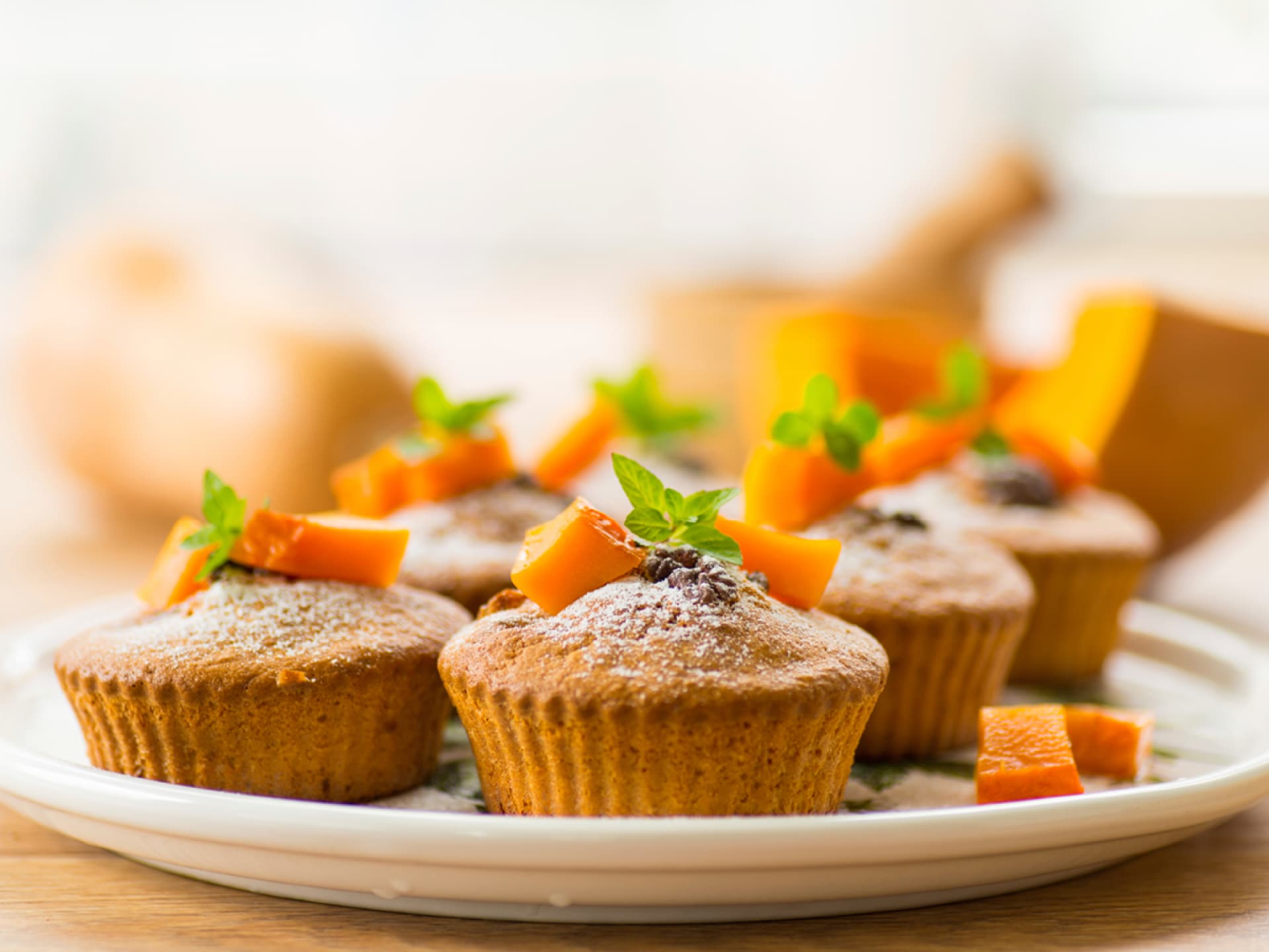 Glutenfreie Kürbismuffins