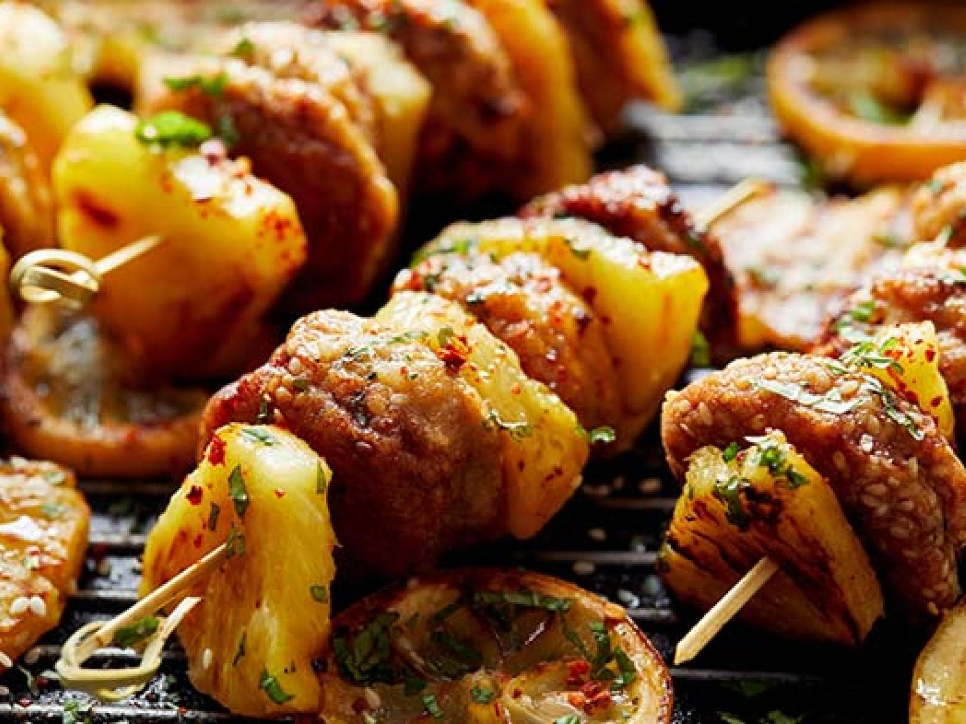 Grillspiesse zubereiten