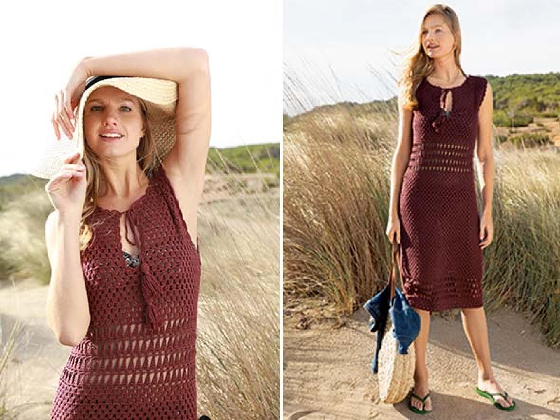 Häkelanleitung Granny-Kleid