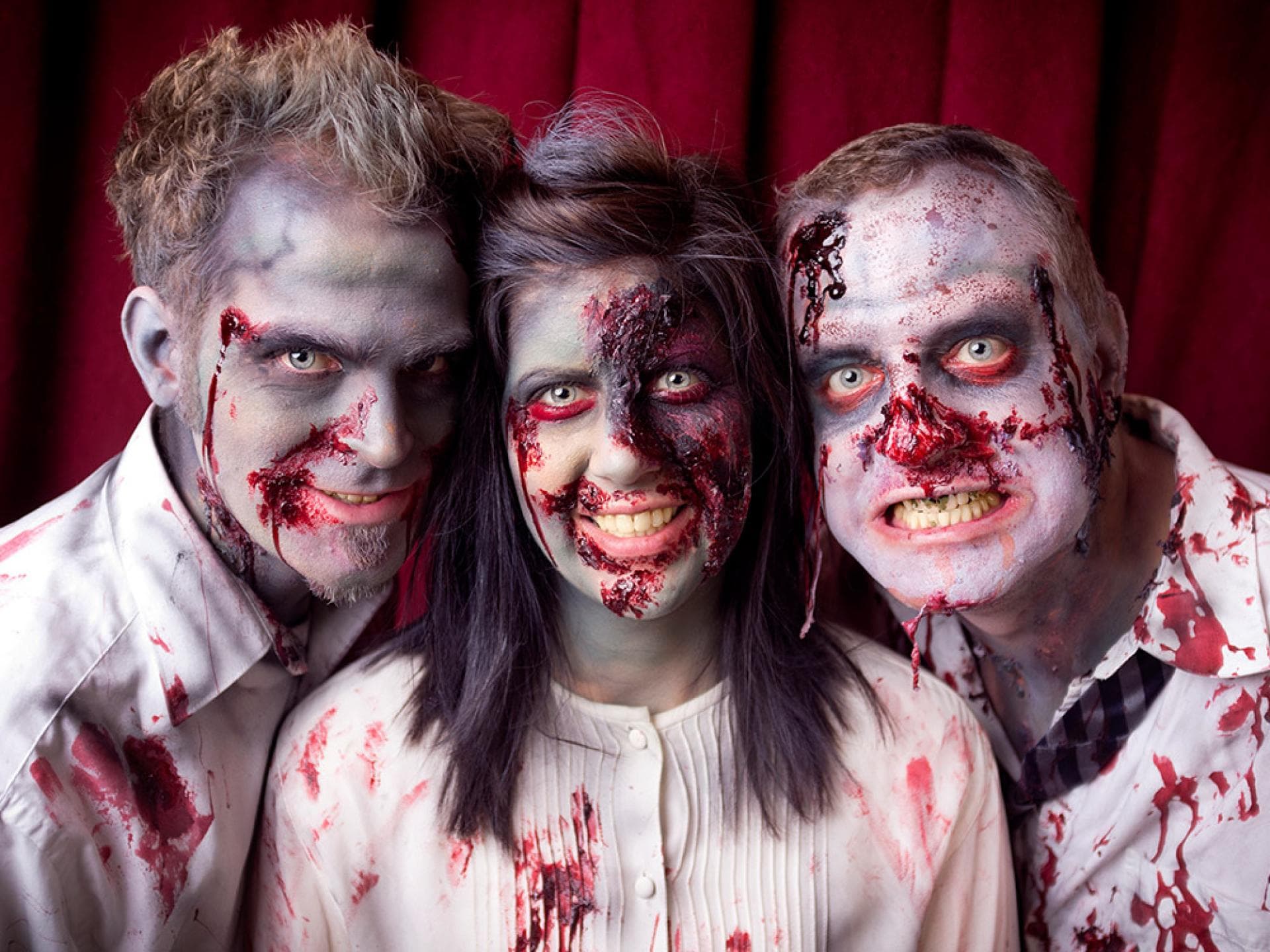 Geschminkte Gesichter für Halloween -  Die besten Schminktipps zu Halloween