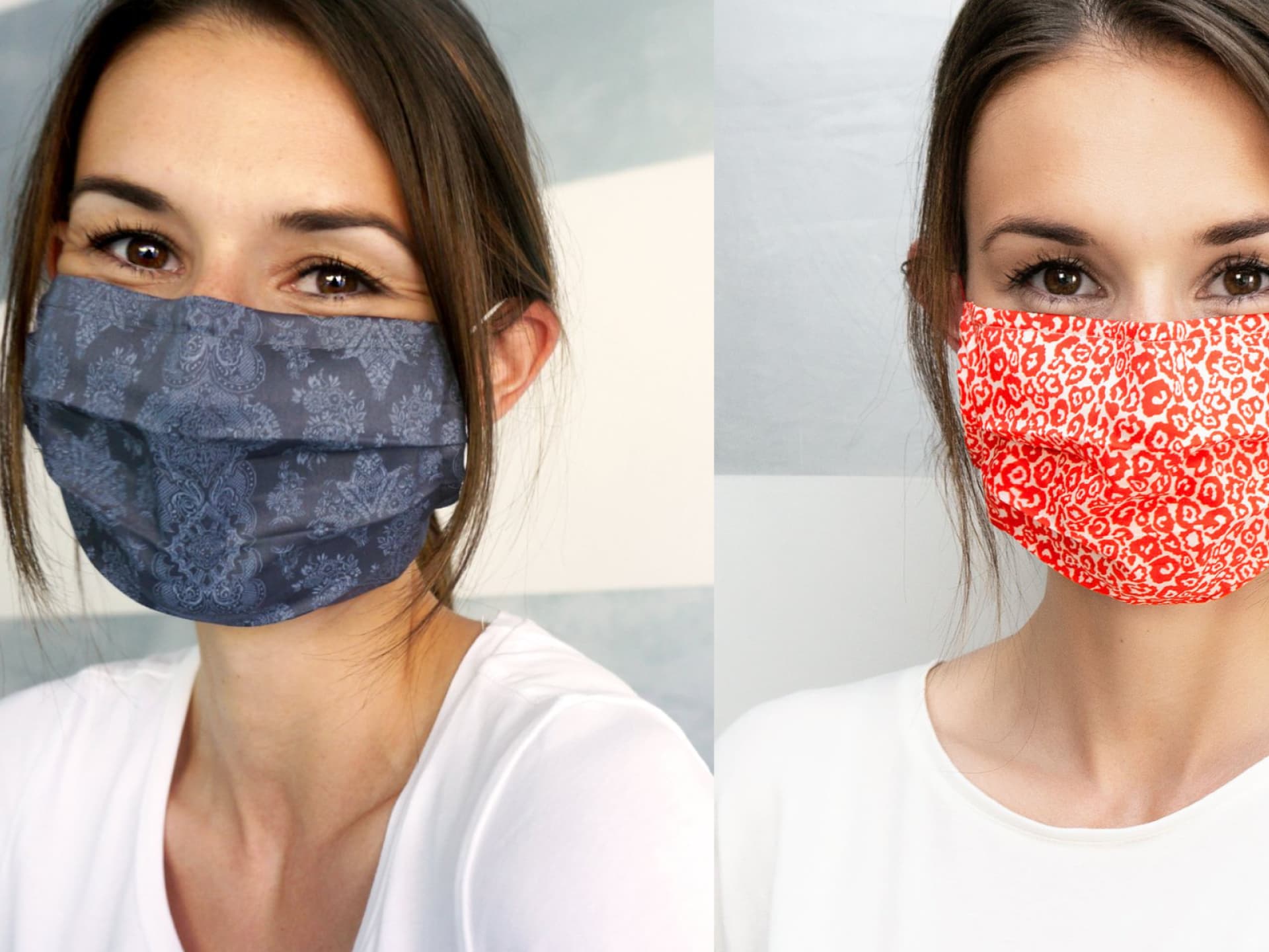 Modische Stoffmasken Happy Masken Modische Stoffmasken Happy Masken