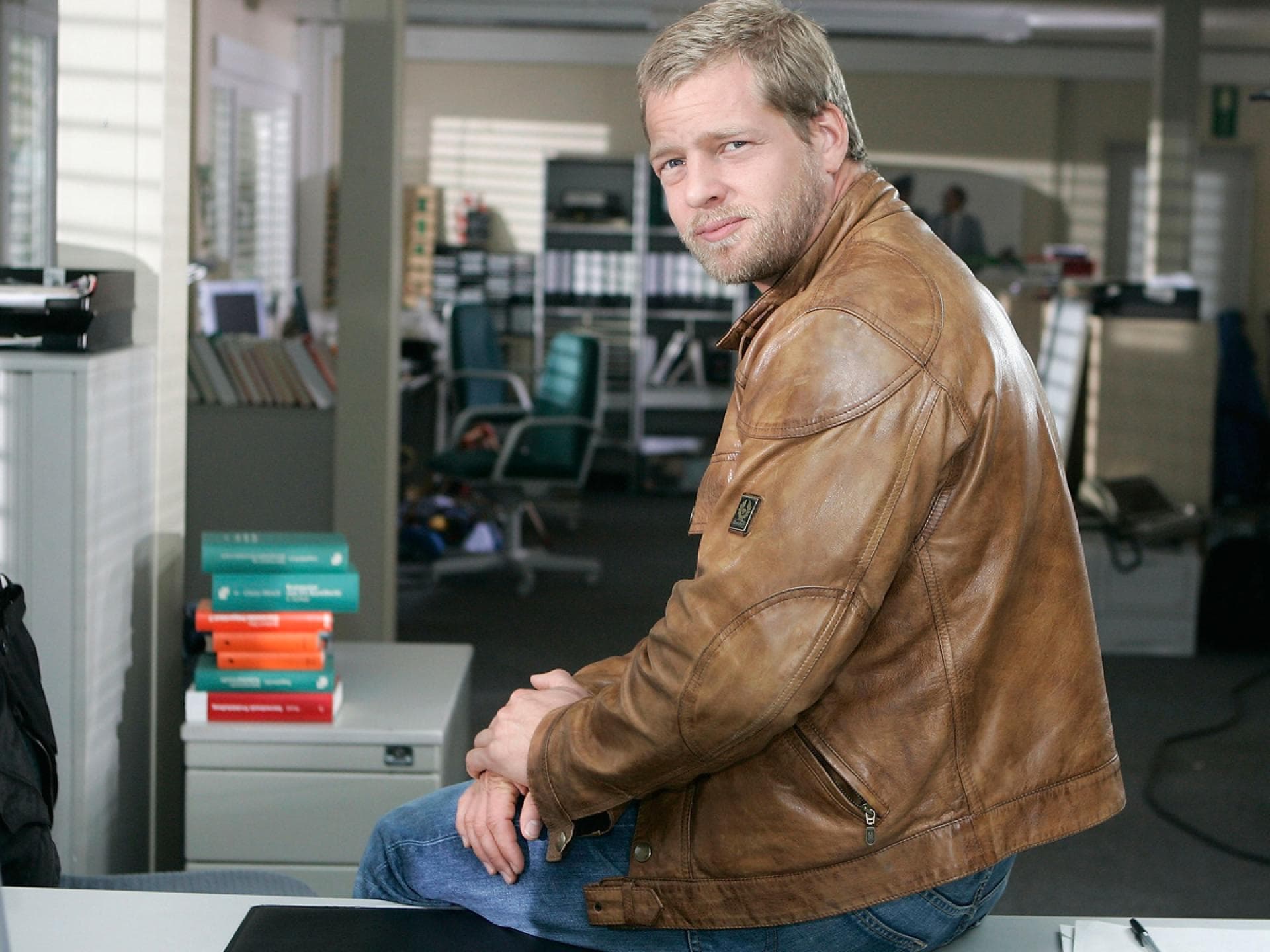 Schauspieler Henning Baum in Herz und Handschellen