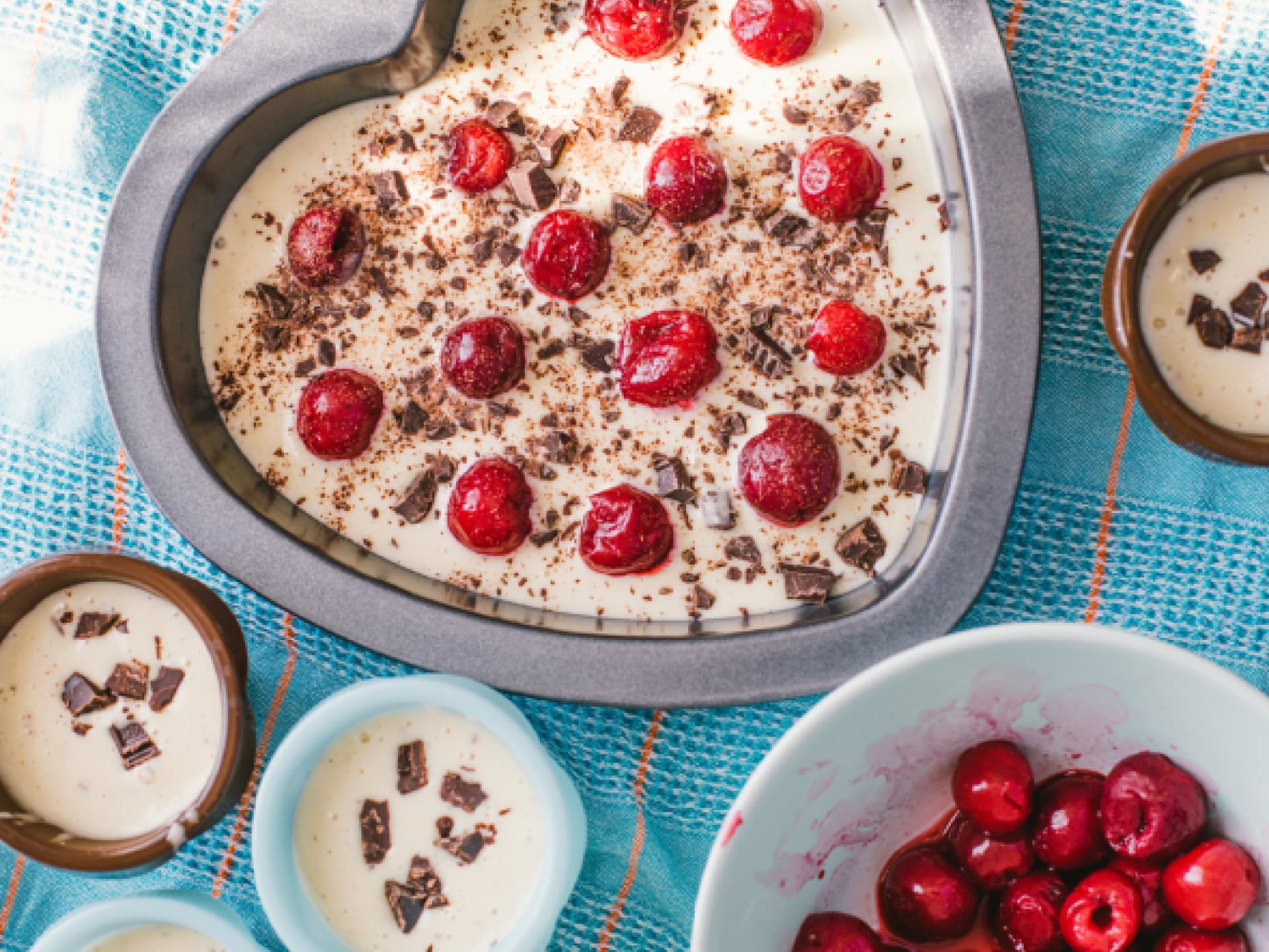 Kirsch-Quark-Torte Rezepte zum Valentinstag Kirsch-Quark-Torte Rezepte zum Valentinstag