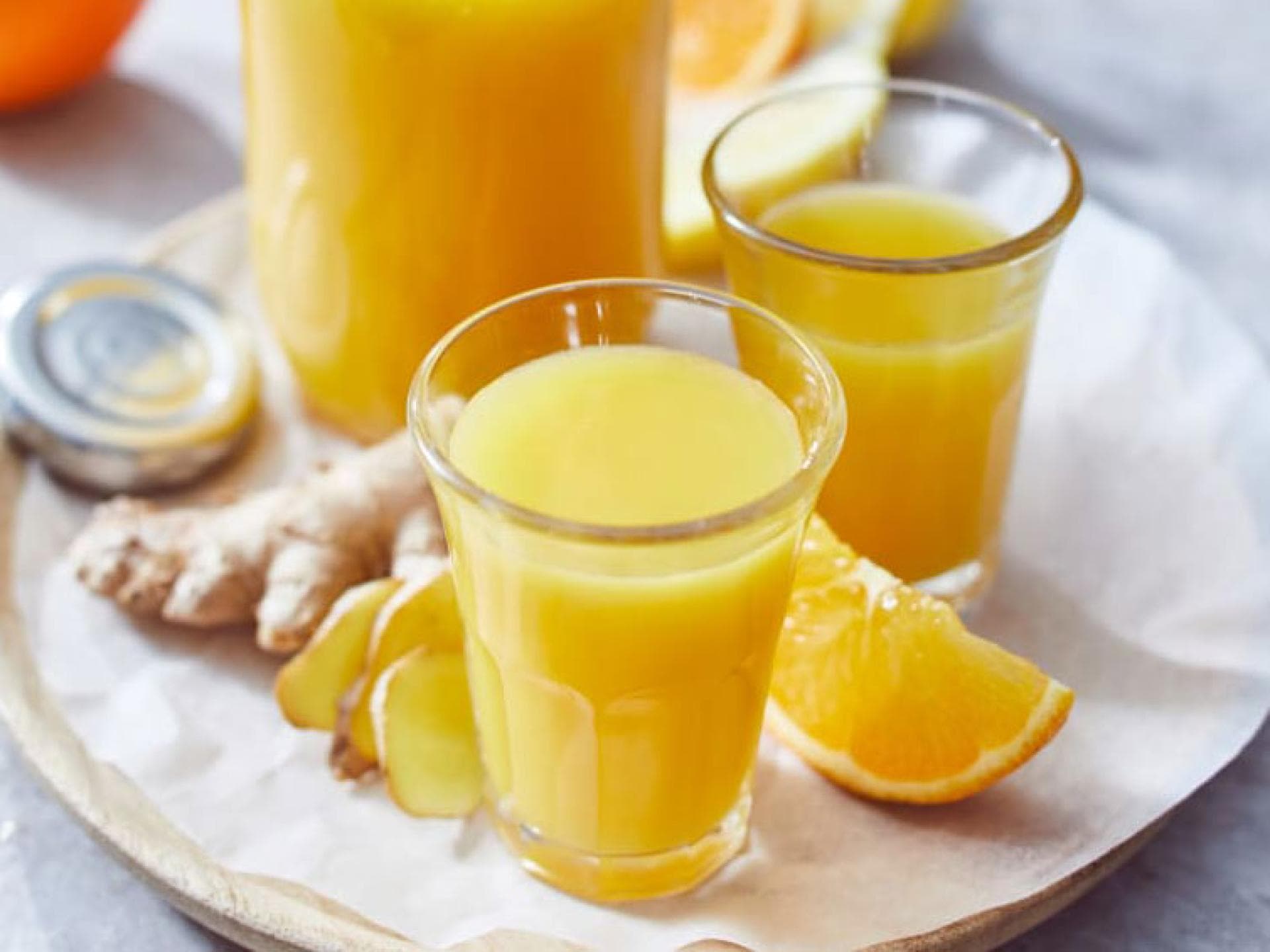 Thermomix-Rezepte Ingwer-Orangen-Shot