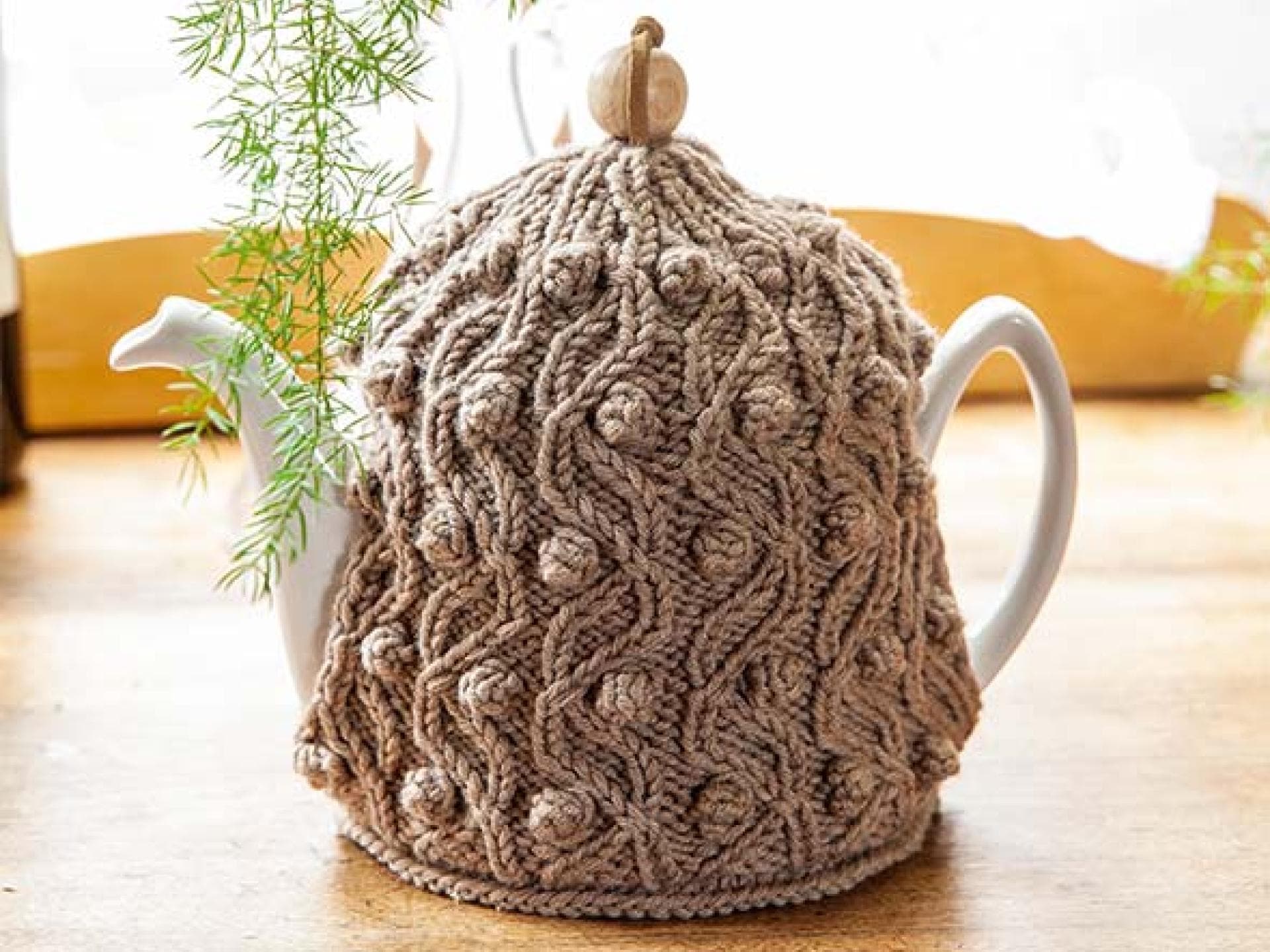 Kannenwärmer Strickanleitung