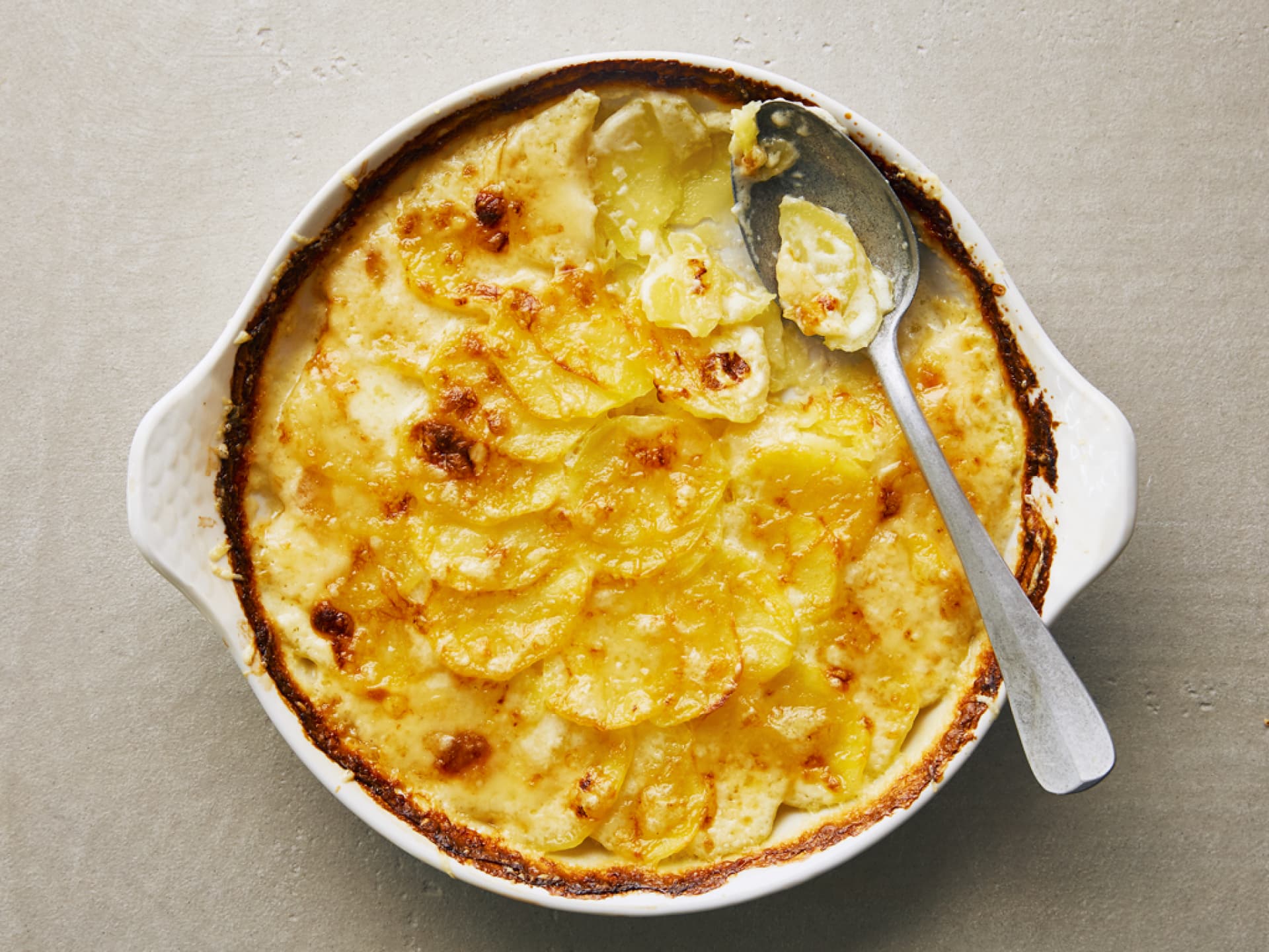 Kartoffelgratin aus dem Ofen 