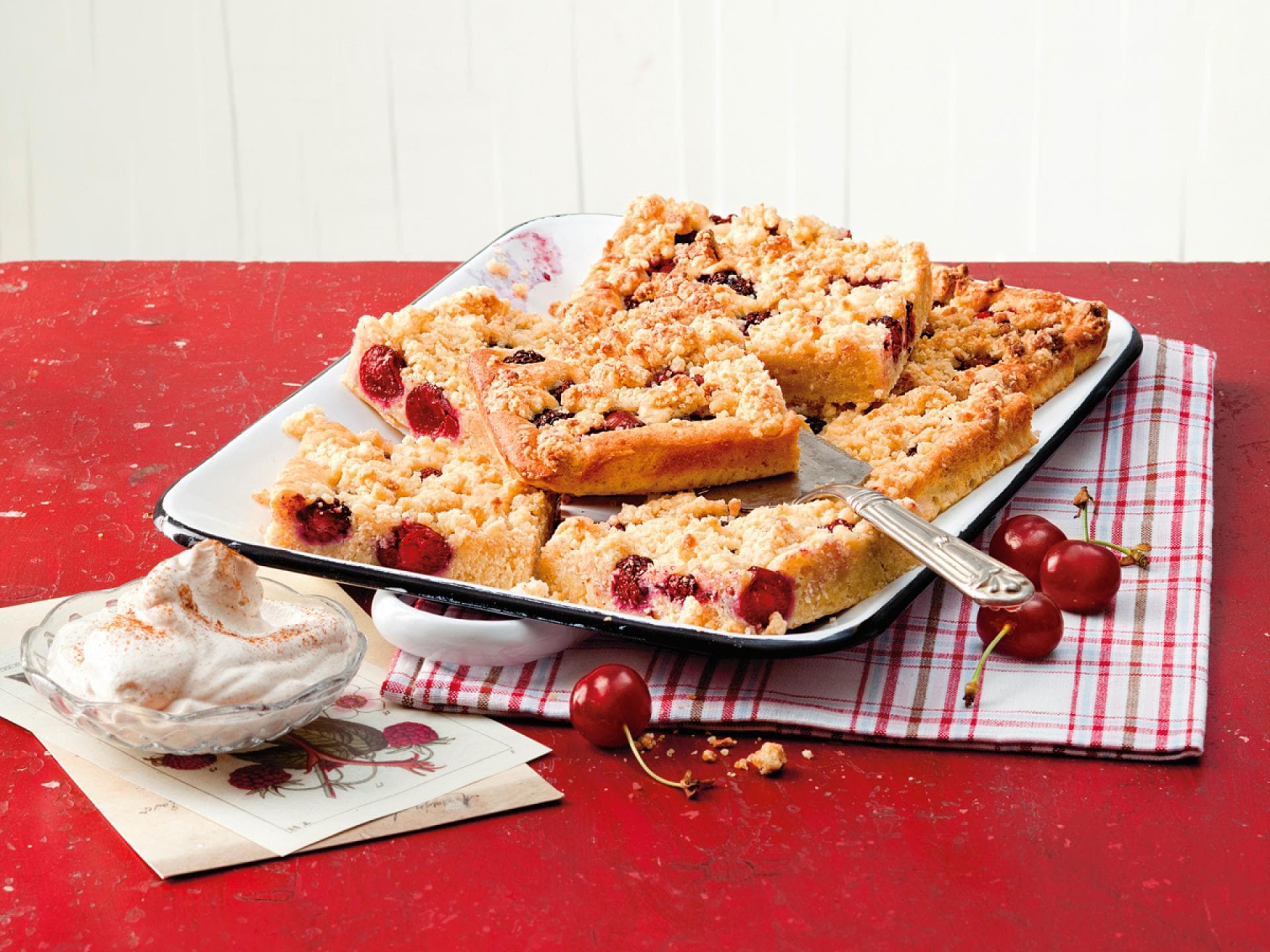 Kirsch Brombeer Kuchen