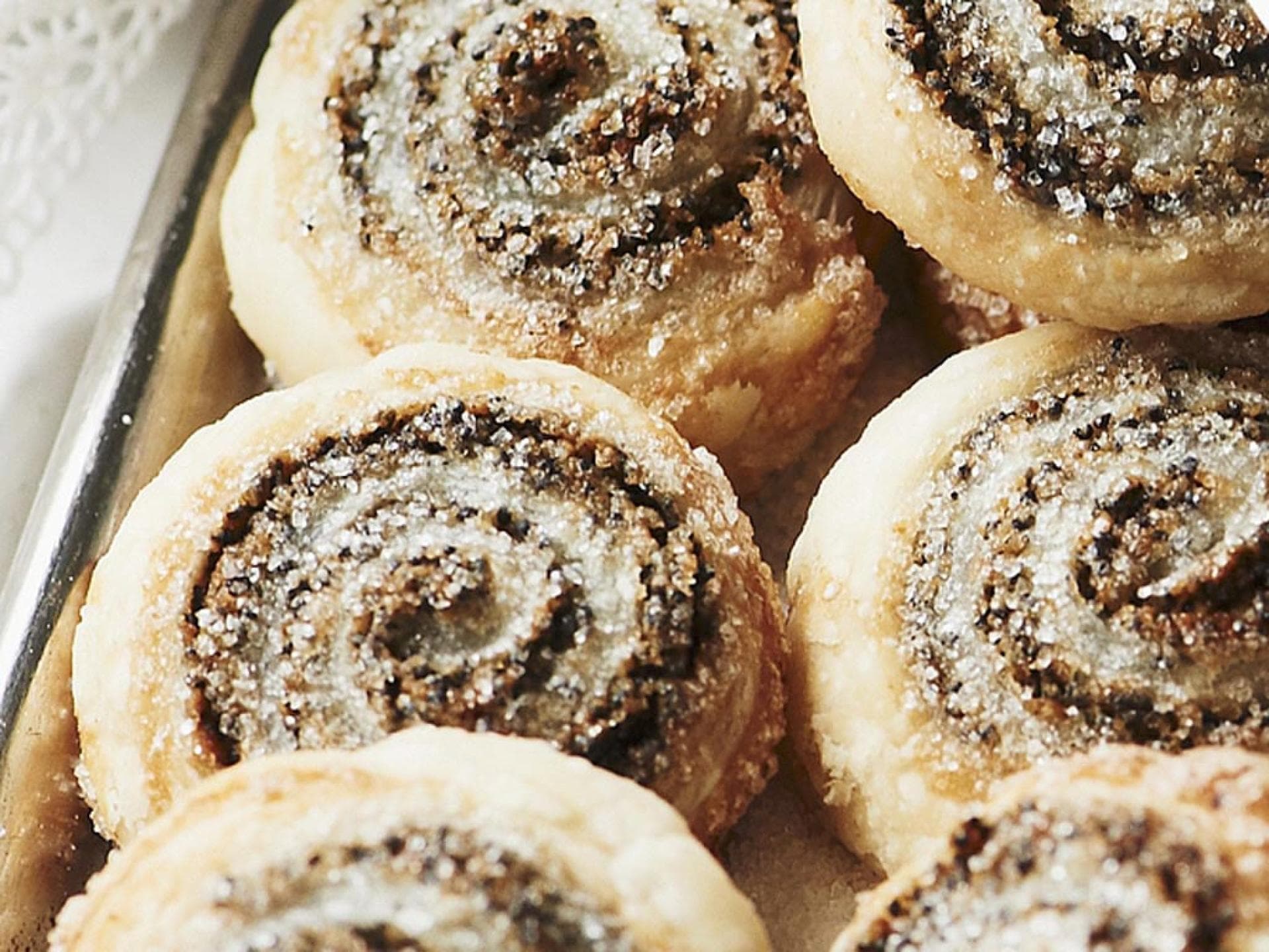 Kleine Mohnschnecken (laktosefrei) Kleine Mohnschnecken (laktosefrei)