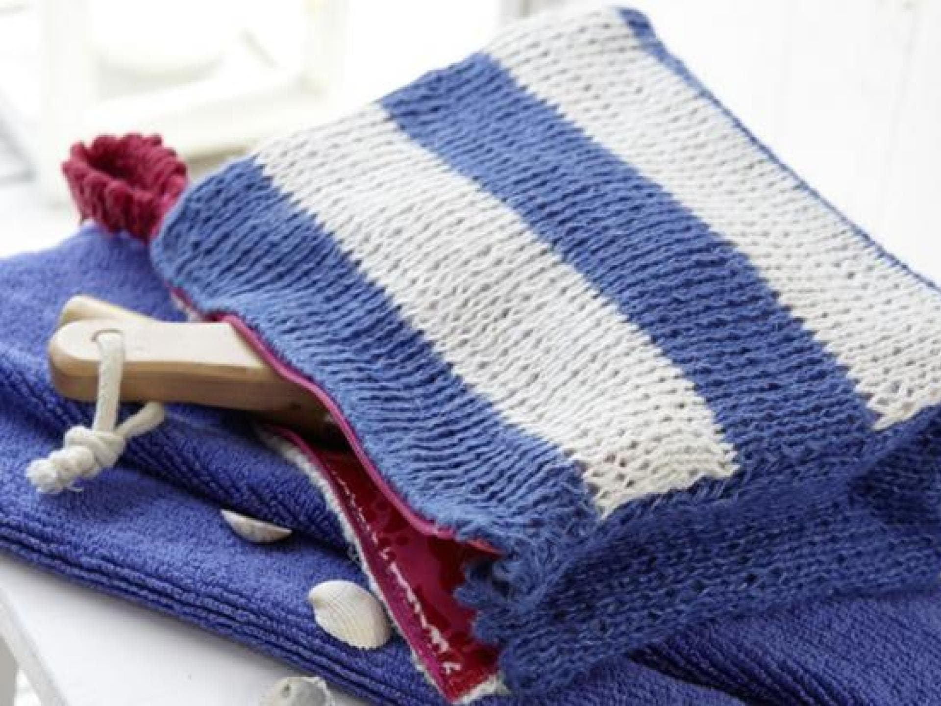Kosmetiktasche zum Selberstricken 
