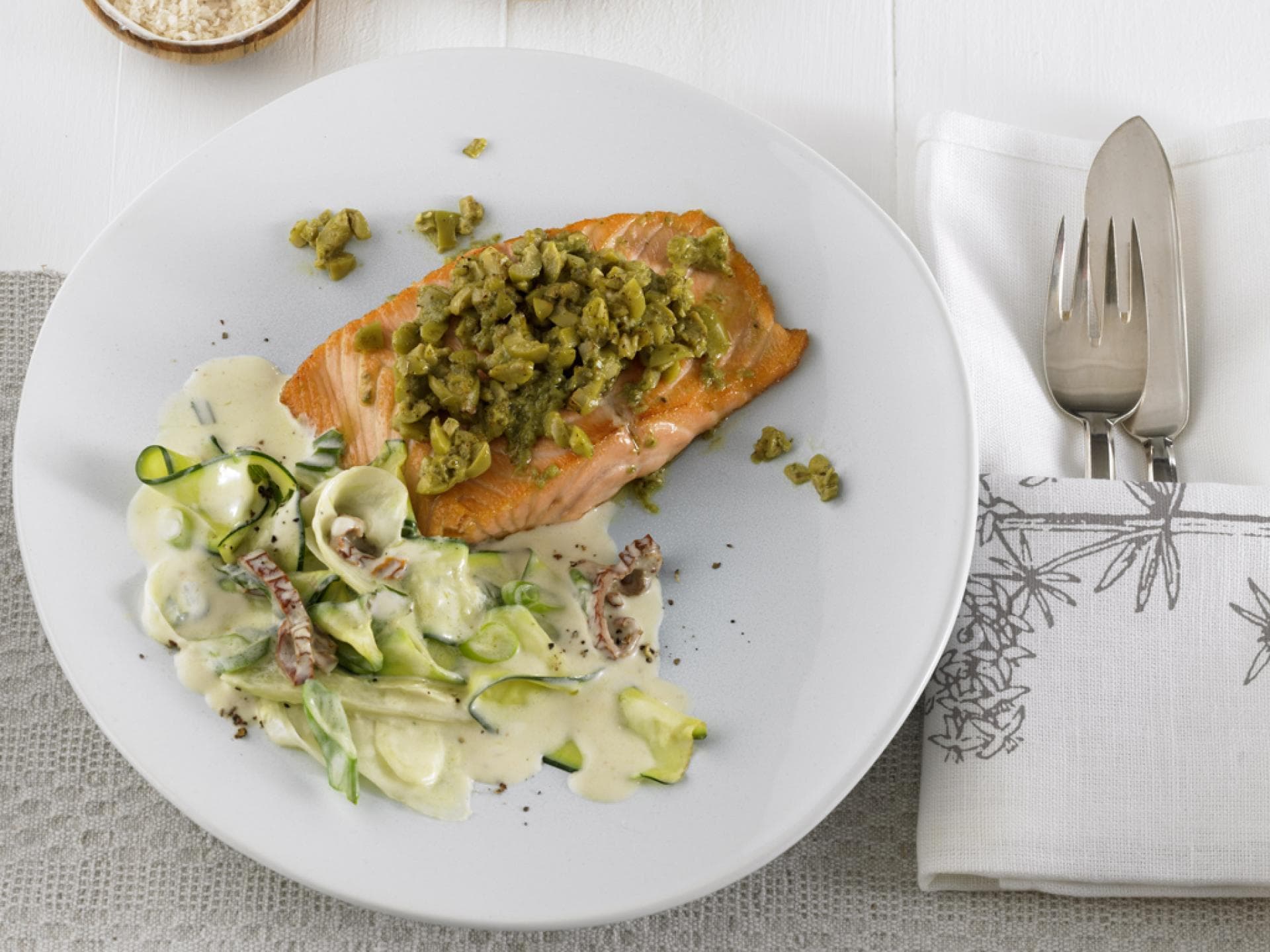 Lachsfilet