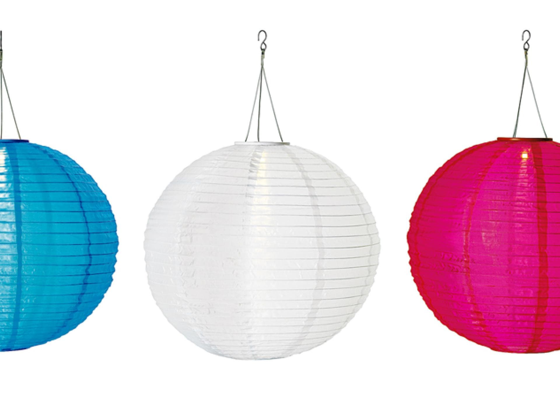 Lampions-Solarlichter von Ikea