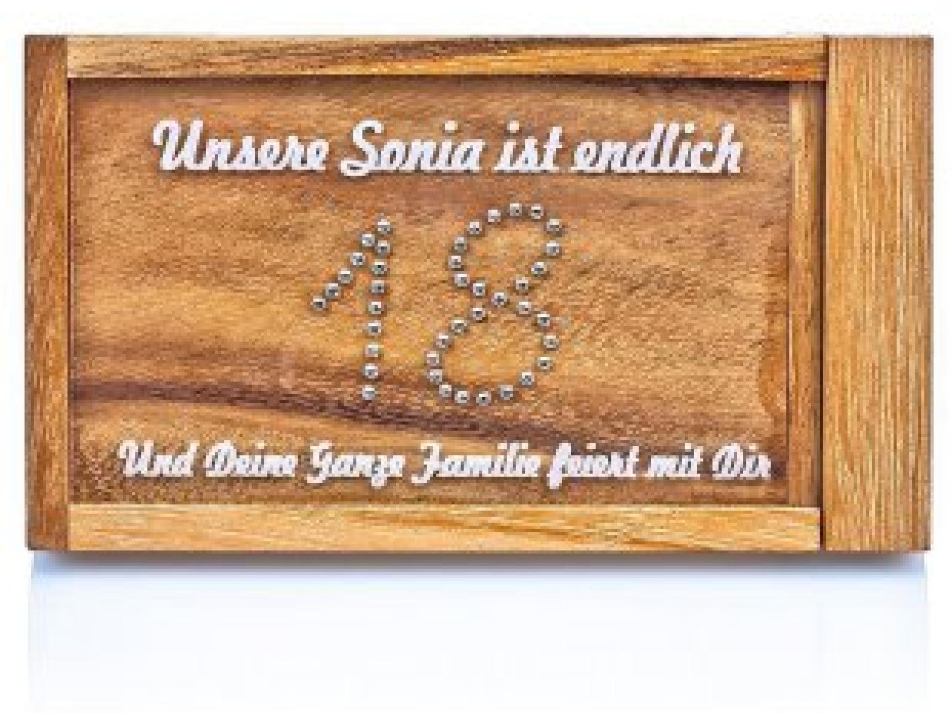 Geldgeschenkbox zum Geburtstag