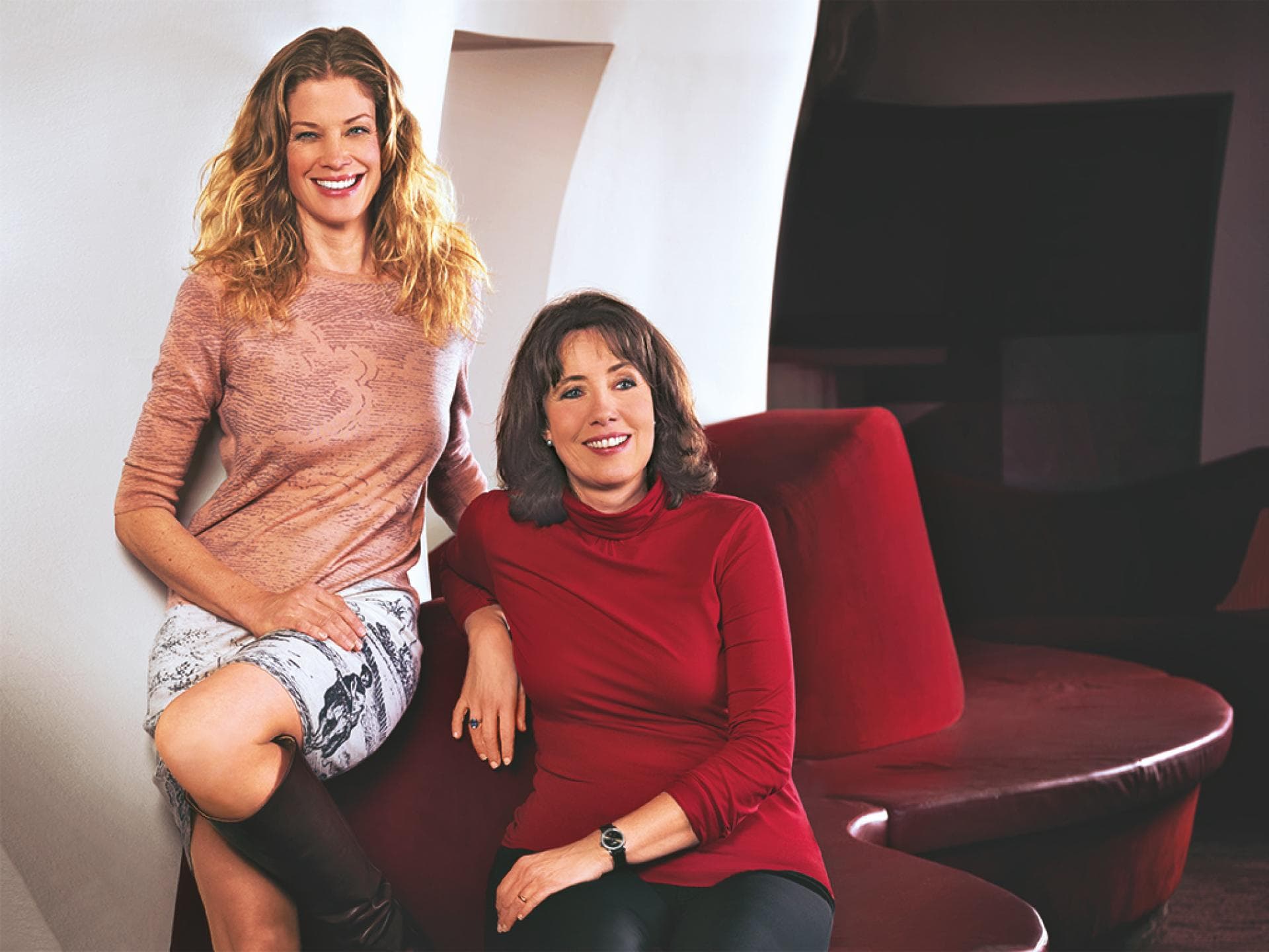 Marie Bäumer & Charlotte Link 