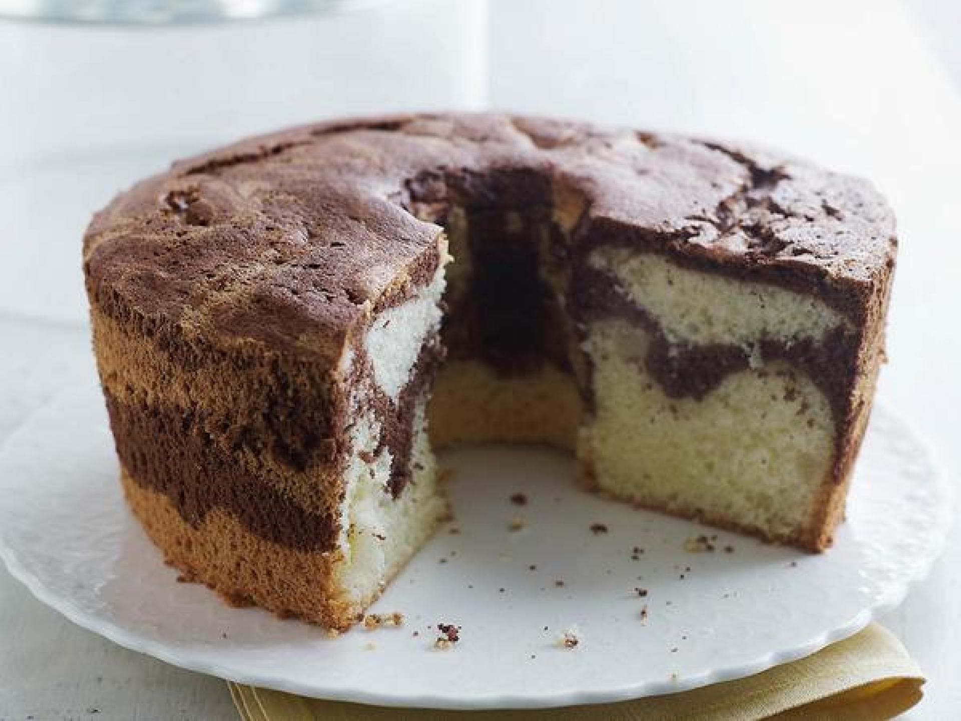 Leckerer Marmorkuchen