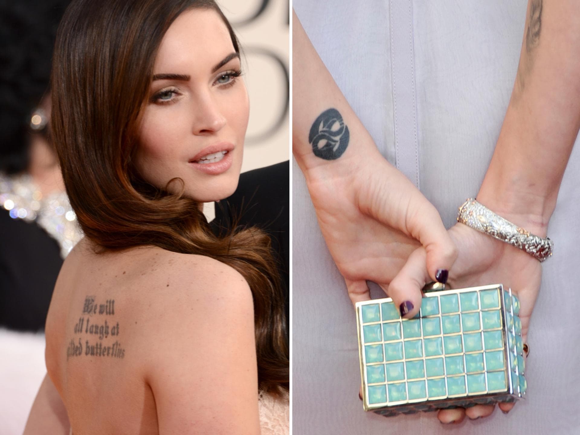 megan fox Tattoo Megan Fox mit Tattoo