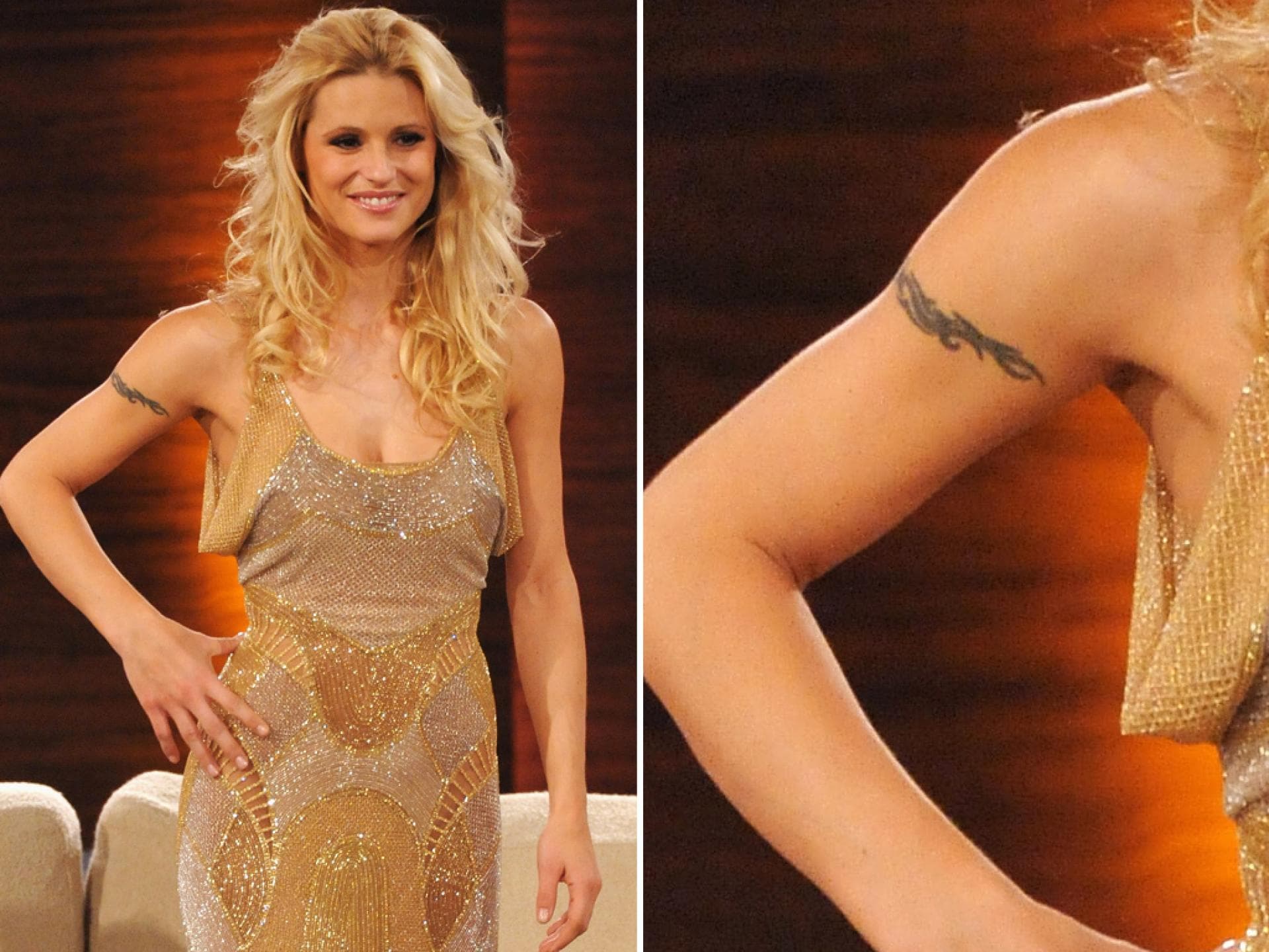 Michelle Hunziker Tattoo Michelle Hunziker Tattoo