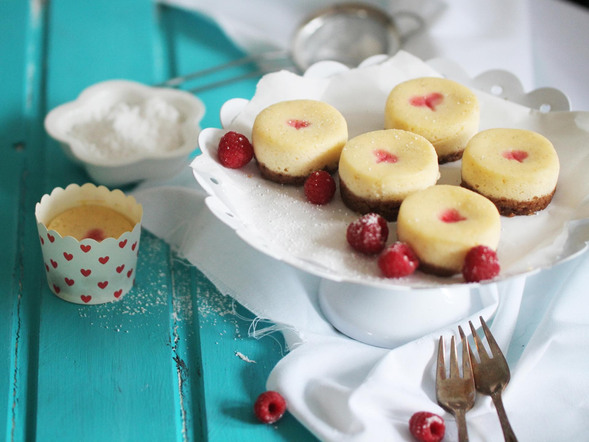 Mini Cheesecakes von Food-Bloggerin frauzuckerstein Mini Cheesecakes von Food-Bloggerin frauzuckerstein - Dieser kleine Cheesecake ist schnell gemacht und schmeckt immer