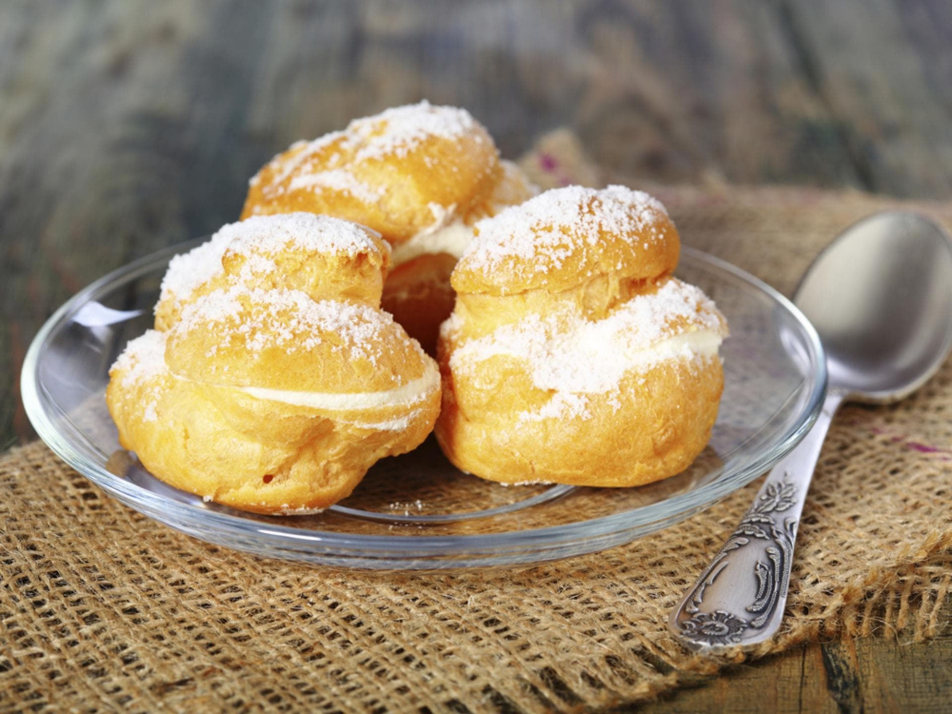 nonnenfurze brandteig minis