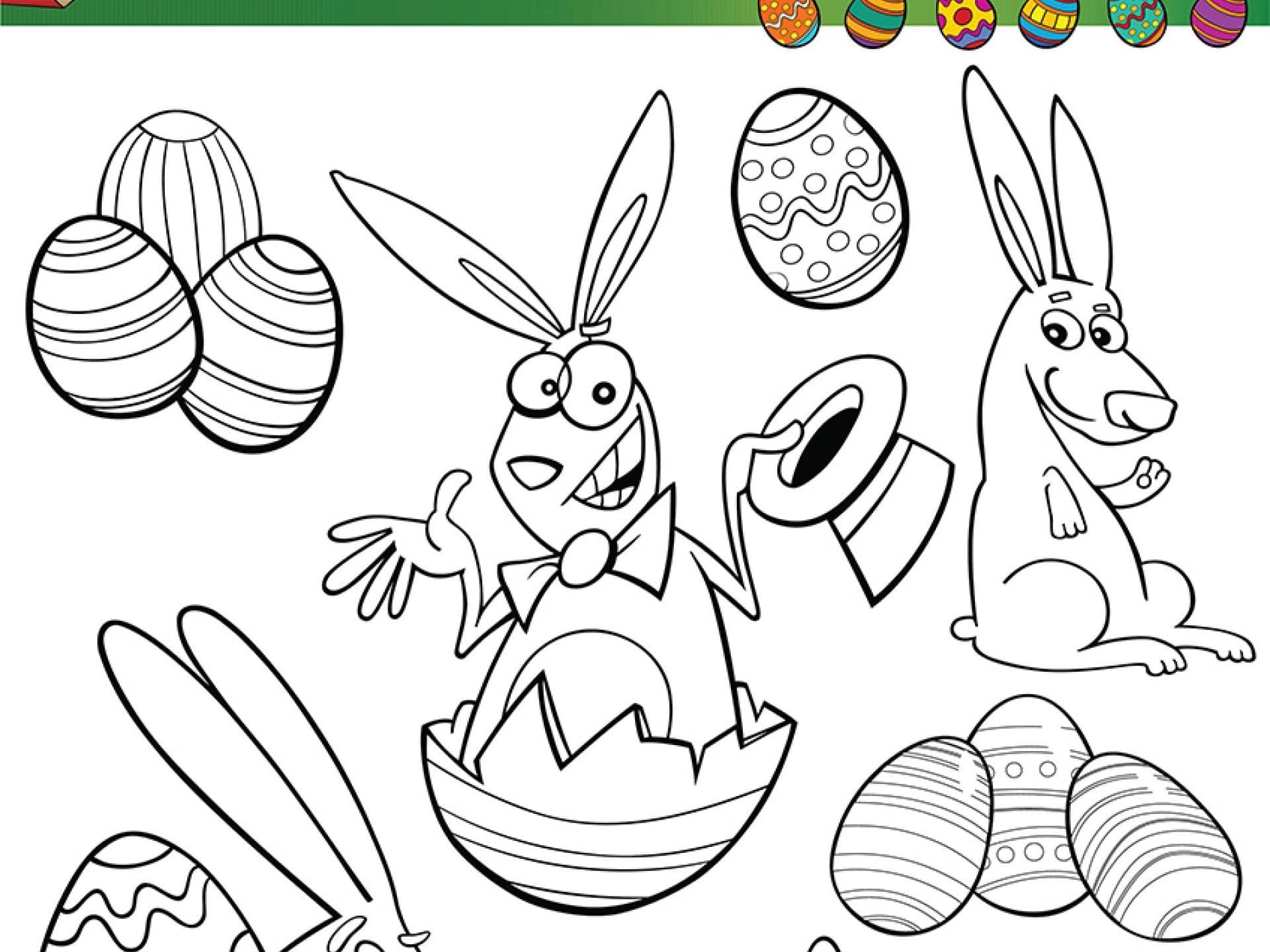 Malvorlage Hasen