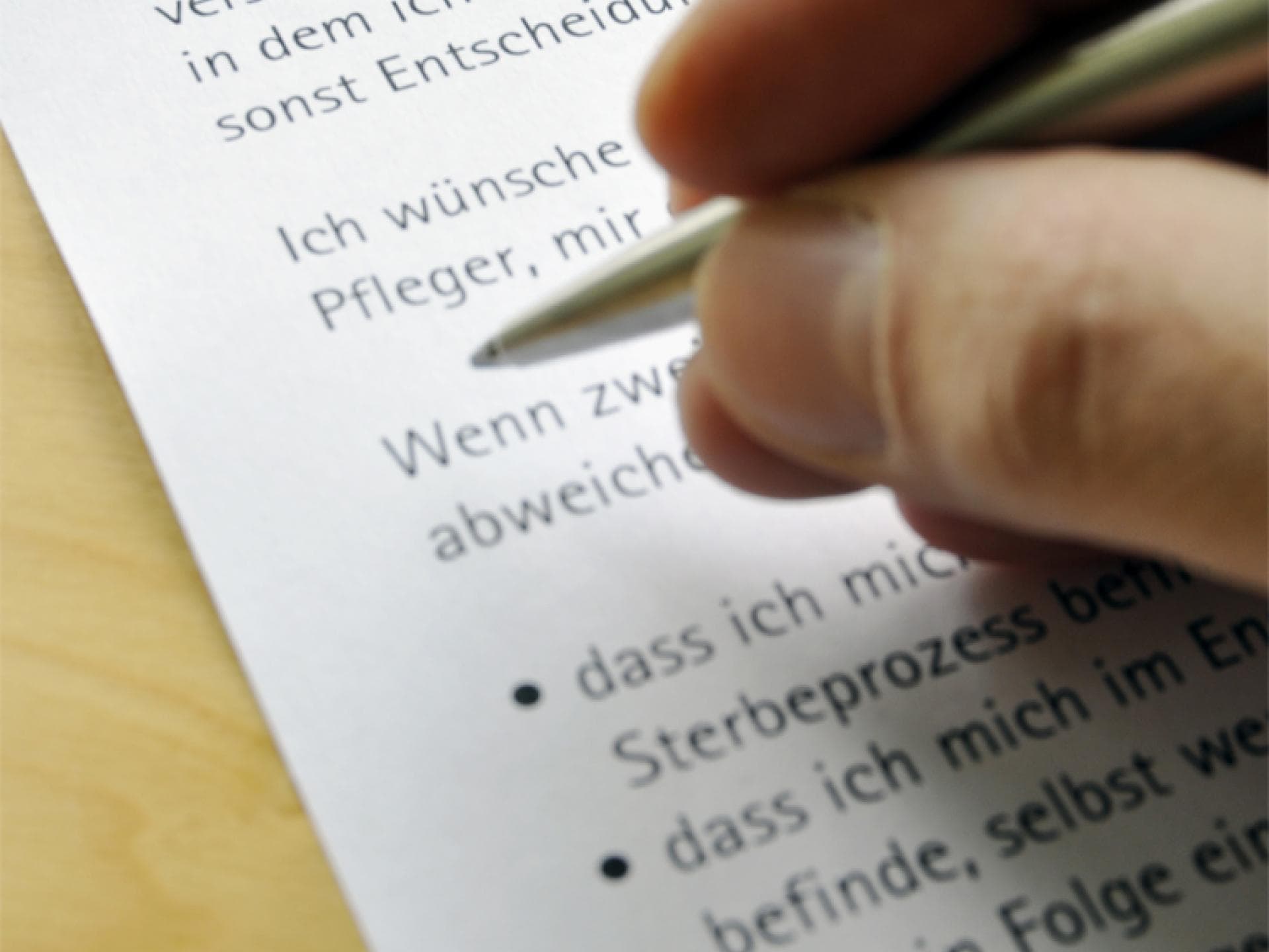 Patientenverfügung: Warum sie für jeden so wichtig ist